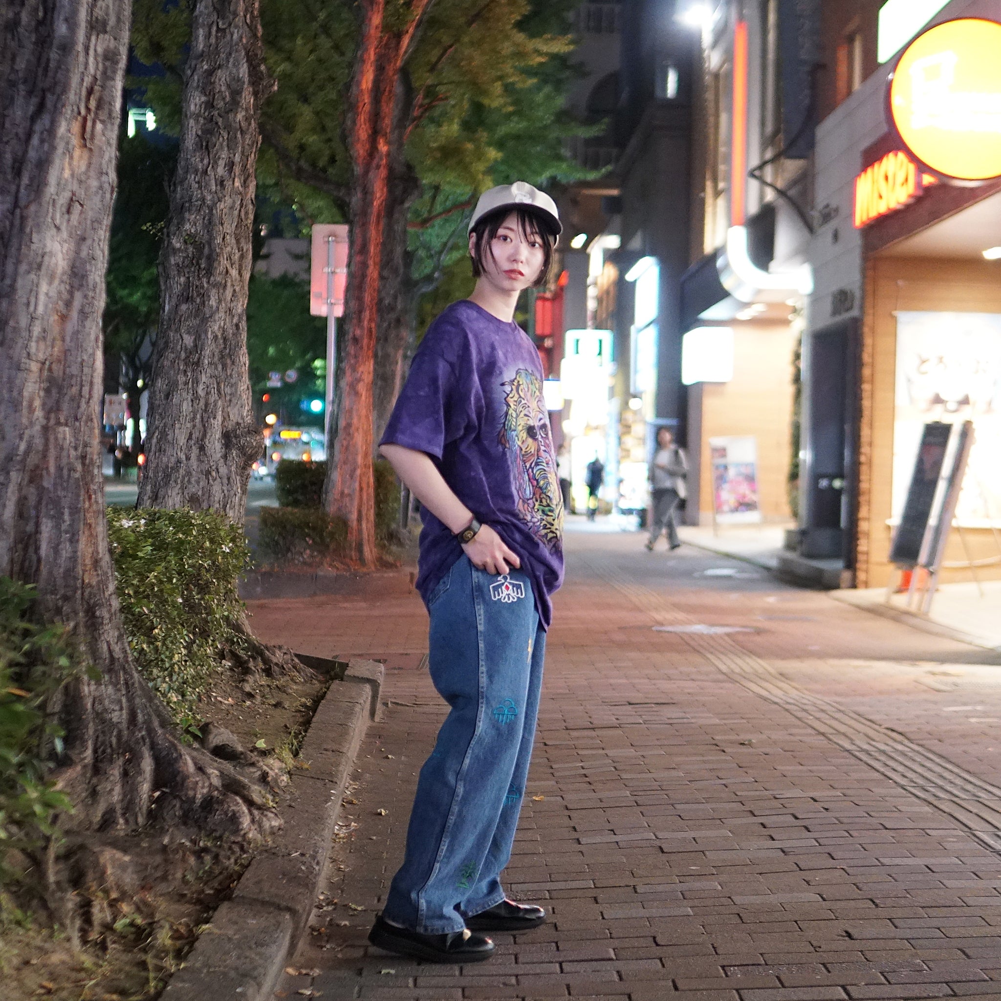 No:1068370314 | Name:Adult Classic Tee | Color:Purple Sweet Poodle【THE MOUNTAIN_ザ マウンテン】【ネコポス選択可能】