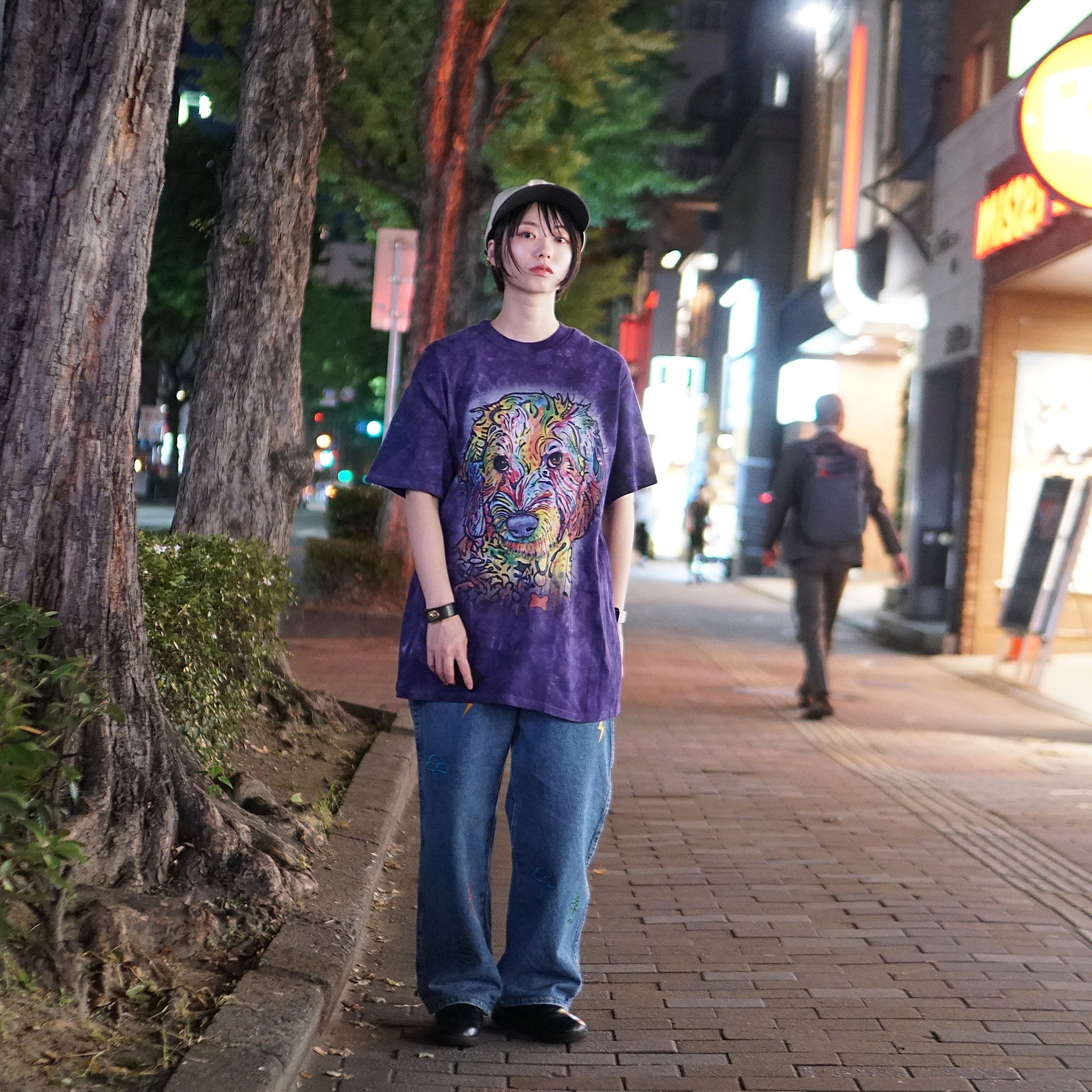 No:1068370314 | Name:Adult Classic Tee | Color:Purple Sweet Poodle【THE MOUNTAIN_ザ マウンテン】【ネコポス選択可能】