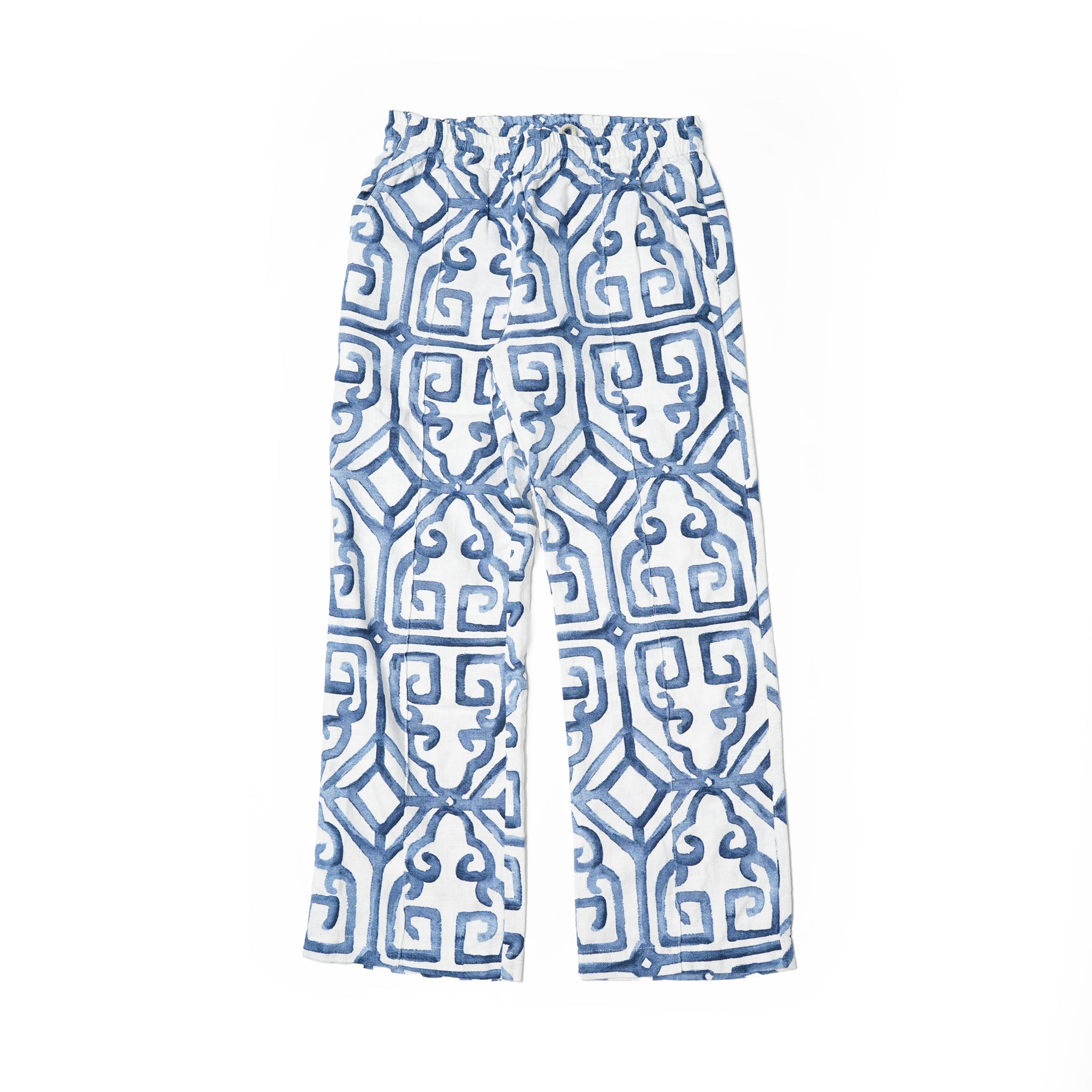 dead1 | Deadstock fabric setup Pants – blue Size:M | NASNGWAM