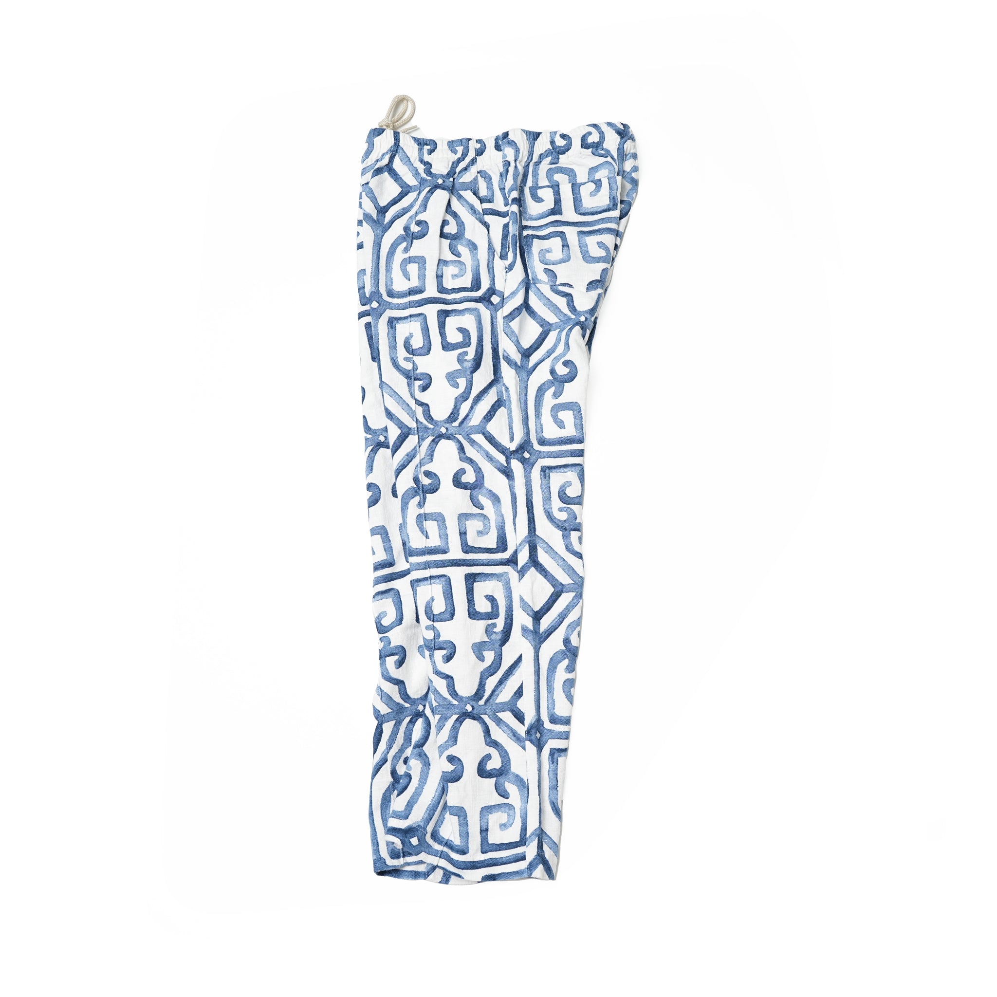 dead1 | Deadstock fabric setup Pants – blue Size:M | NASNGWAM