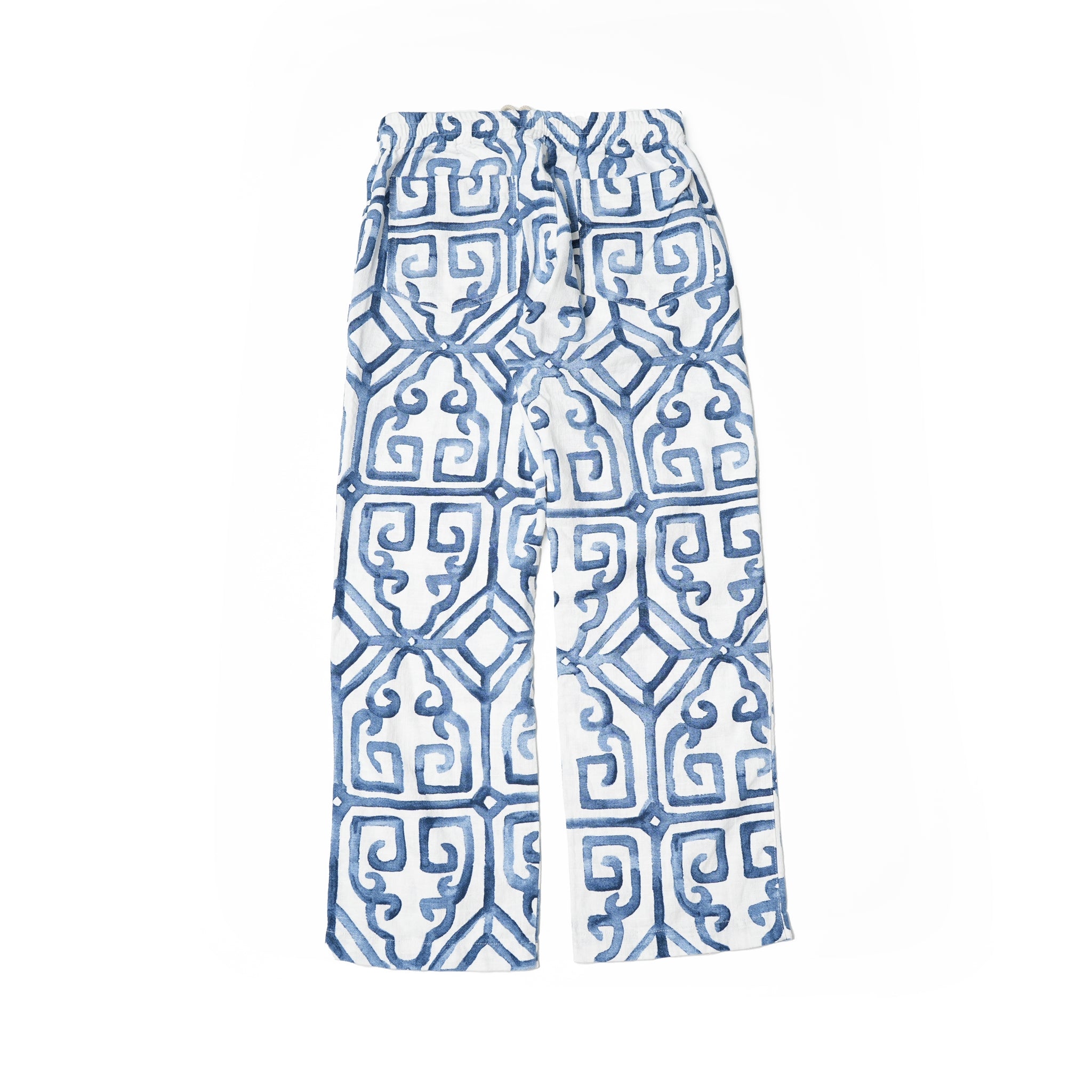 dead1 | Deadstock fabric setup Pants – blue Size:M | NASNGWAM
