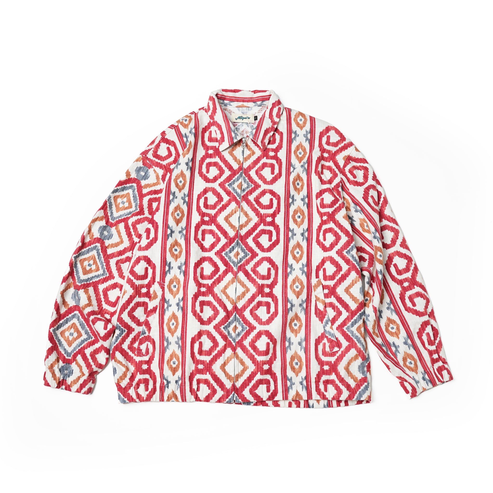 Dead stock fabric setup blouson – Red | Size:L | NASNGWAM