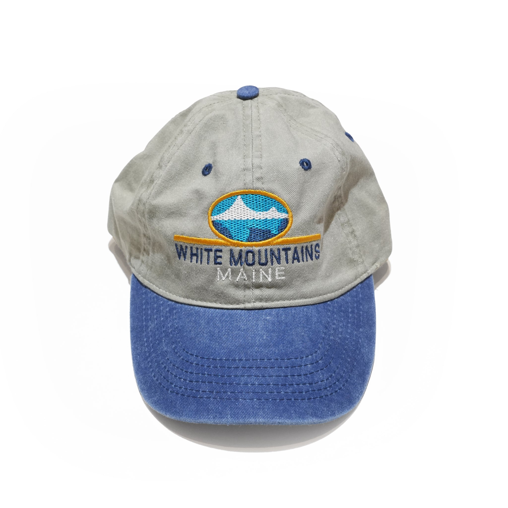 Baseball Cap from White Mountains – Sand X Navy | AMERICAN LOCALS SOUVENIR