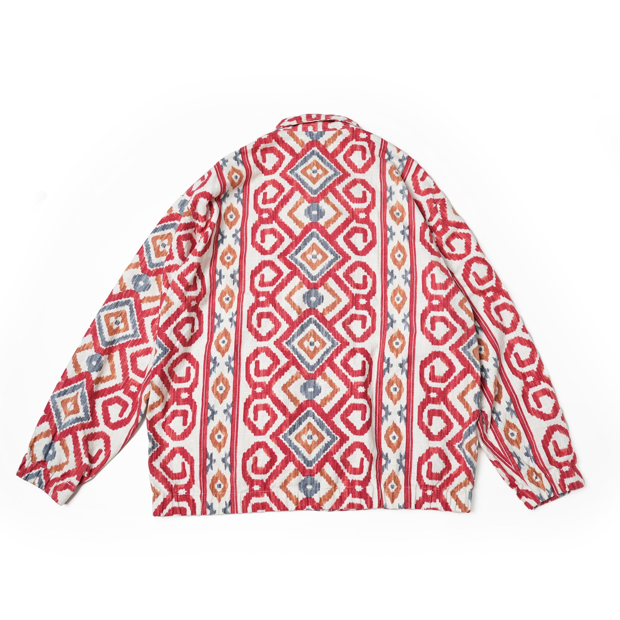 Dead stock fabric setup blouson – Red | Size:L | NASNGWAM