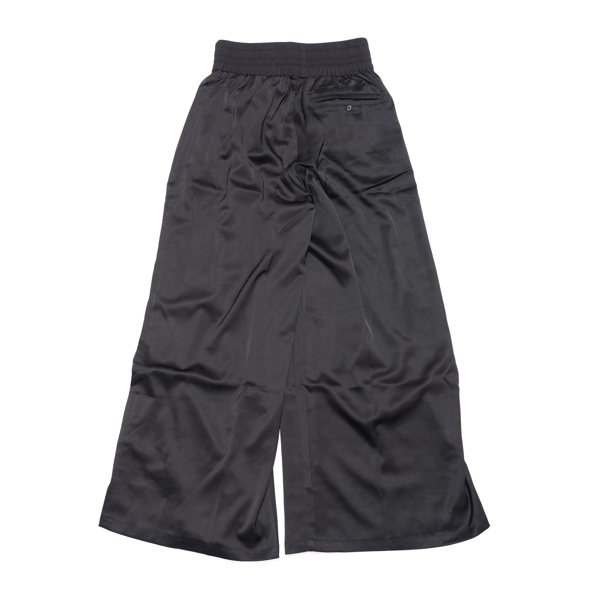 ñi Formal Ease Satin Trousers -BLACK | Seivsoñ × yoni