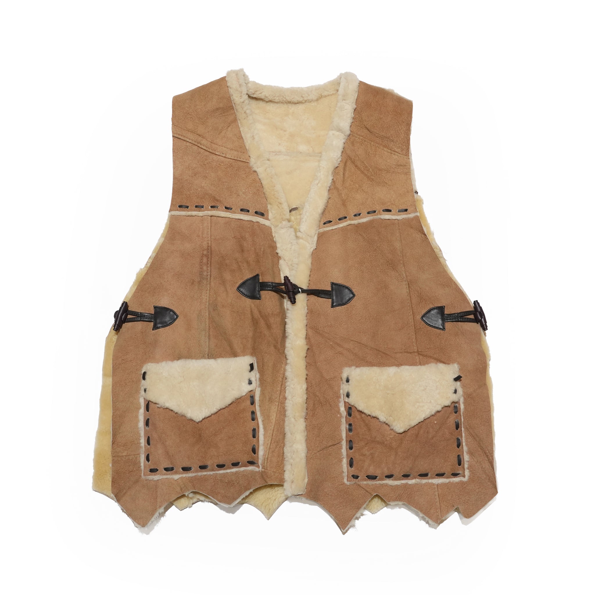IGLOO MOUTON VEST | Color_B | Size_L | No_RV2601701【NASNGWAM_ナスングワム】