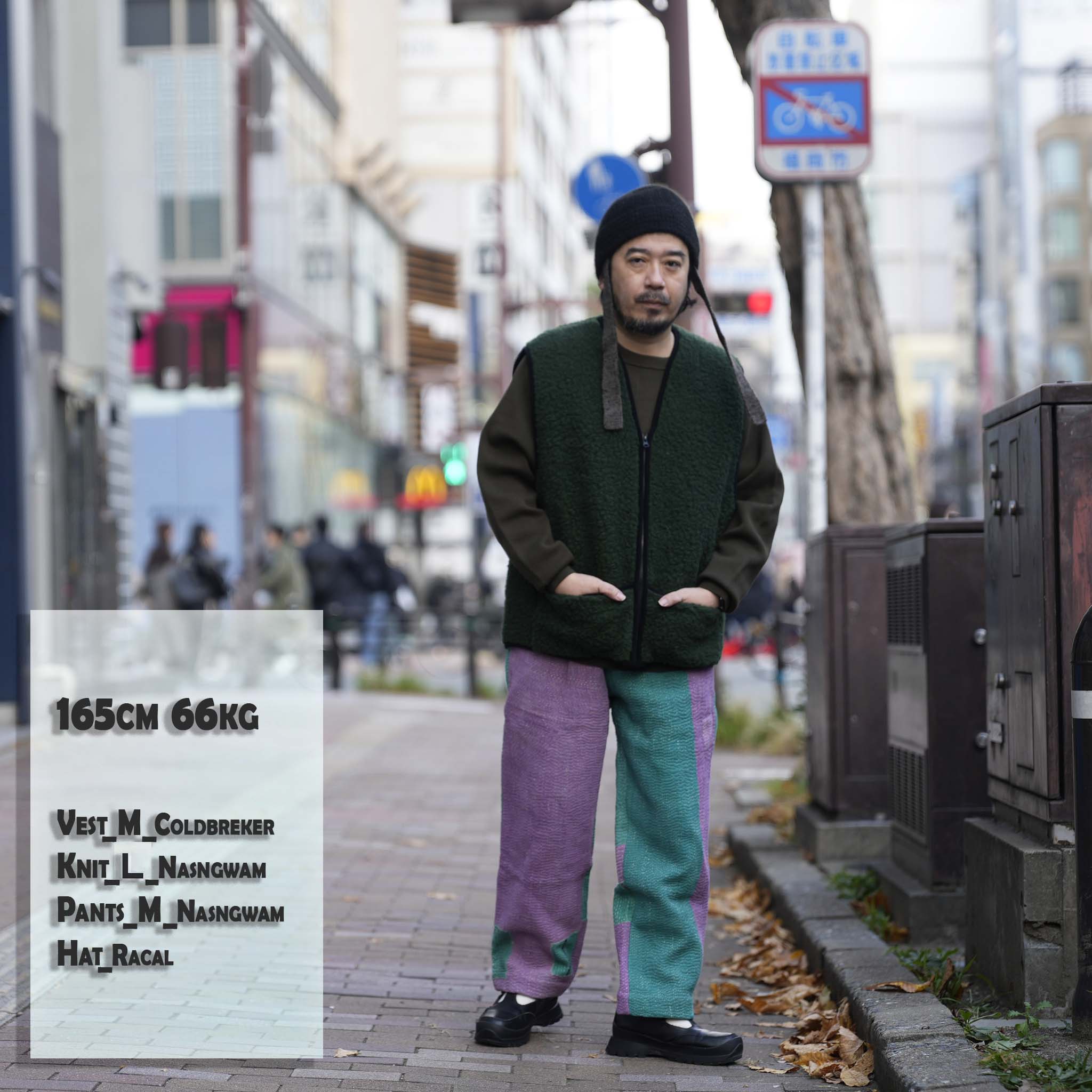 K2611204 | ACTUALLY CREW | 02-DARK OLIVE |【NASNGWAM_ナスングワム】