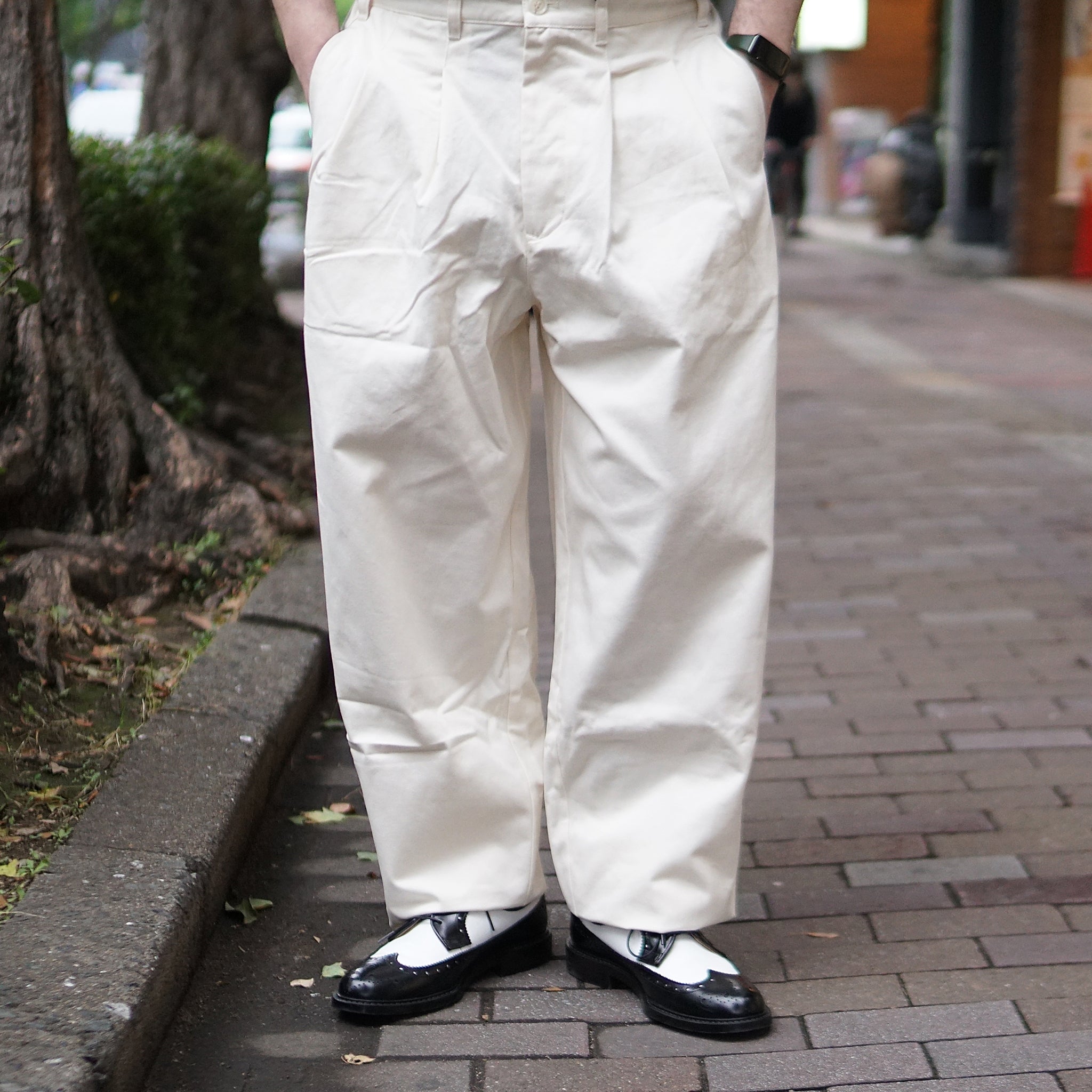 No:KLM23SPT1097 | Name:NIPS | Color:Off Beige/Black【KELEN MEN_ケレン】