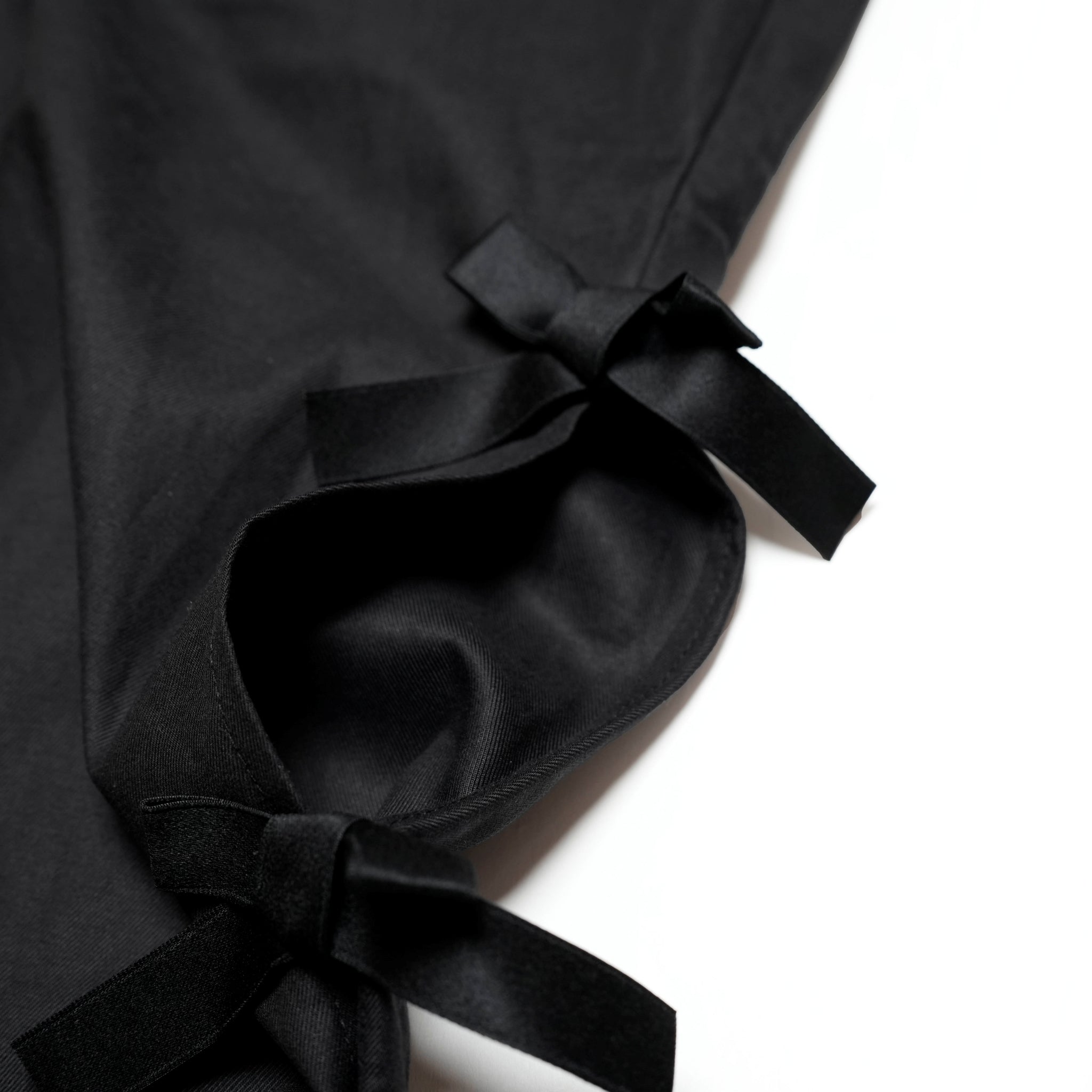 29SJ05TR212BLK | Sandy Bow Trousers | 【SISTER JANE_シスタージェーン】【archive】