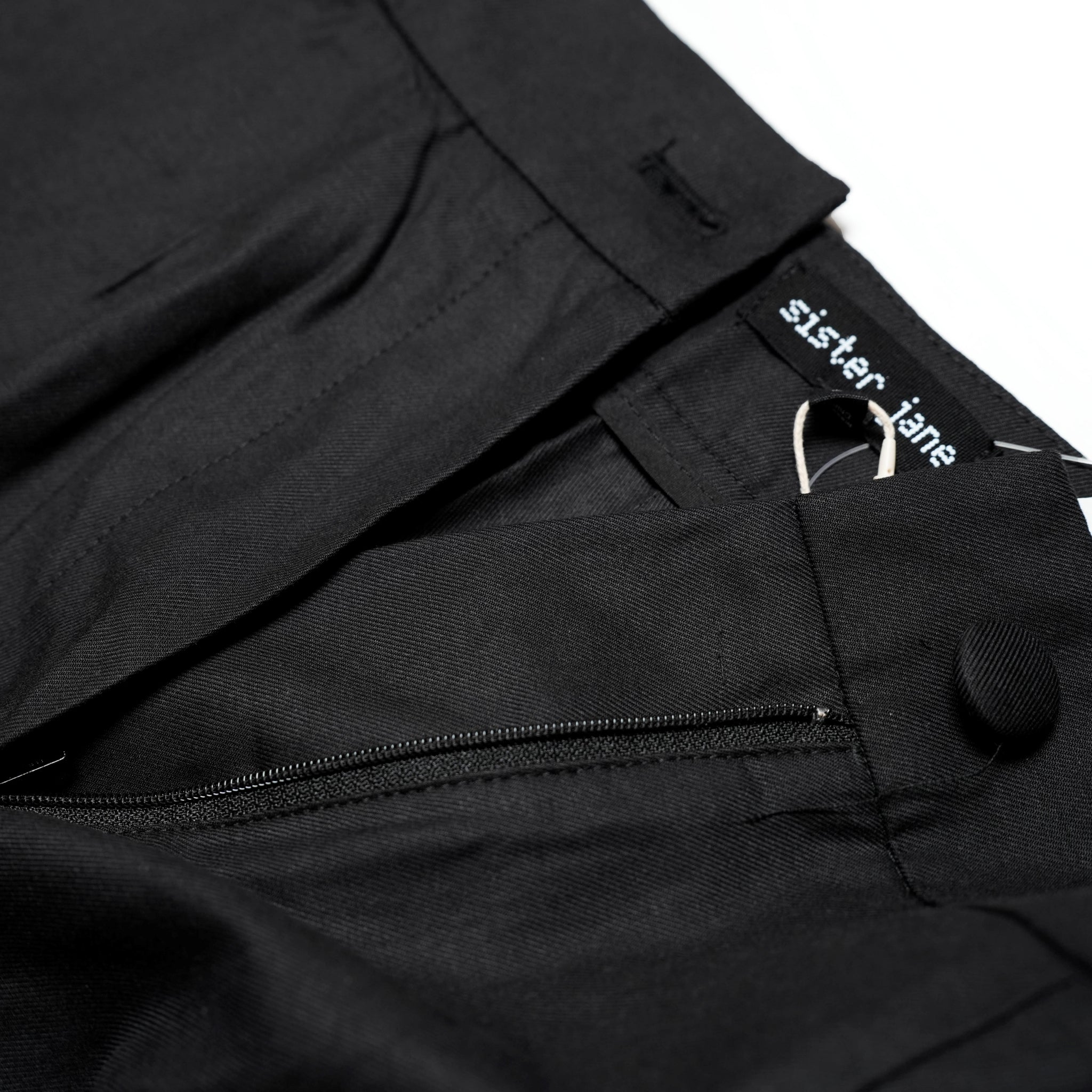 29SJ05TR212BLK | Sandy Bow Trousers | 【SISTER JANE_シスタージェーン】【archive】