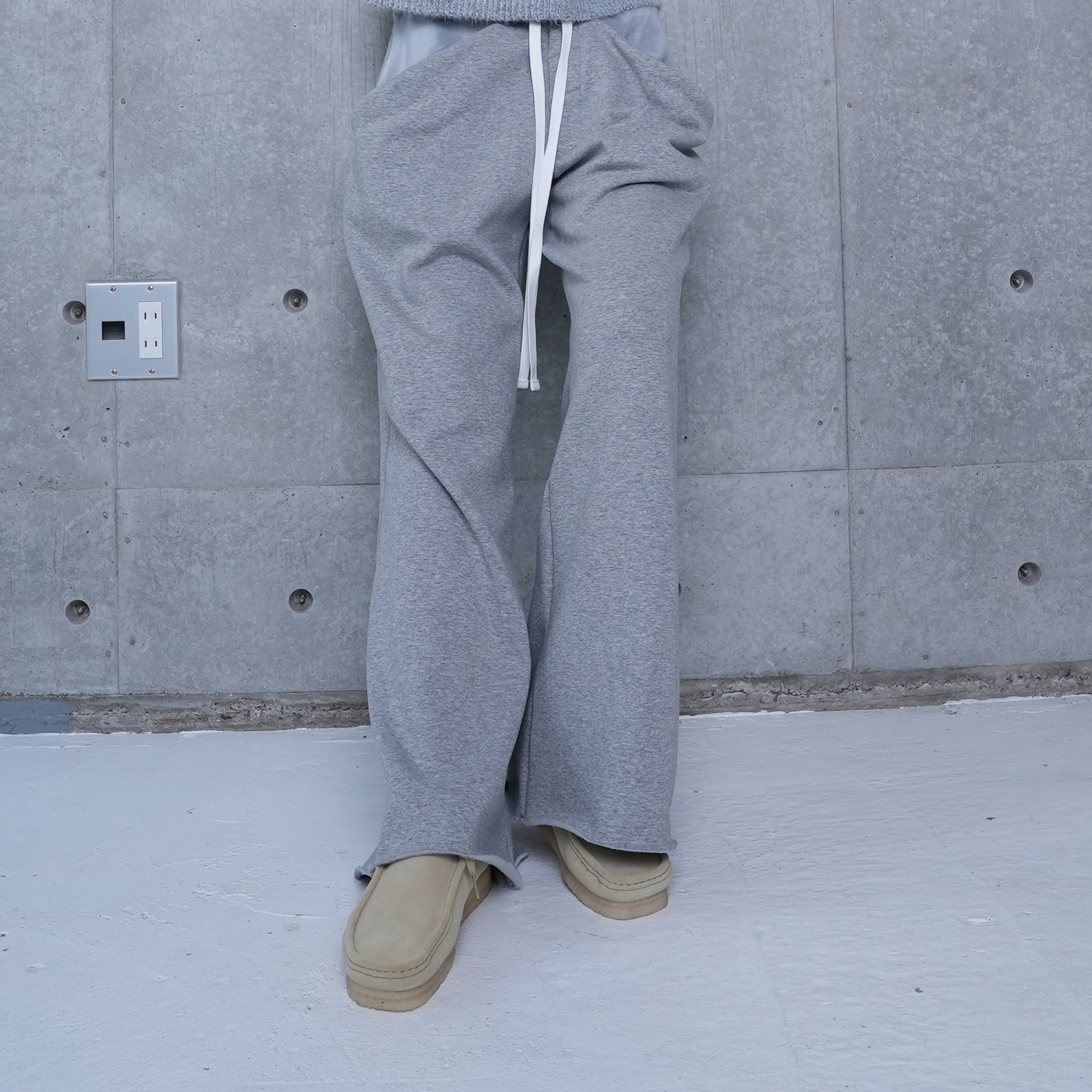 DRAPE POCKET PANTS | Color_Navy/Gray | No_252-447【CaRouseLamBRa_ケラウズランブラ】