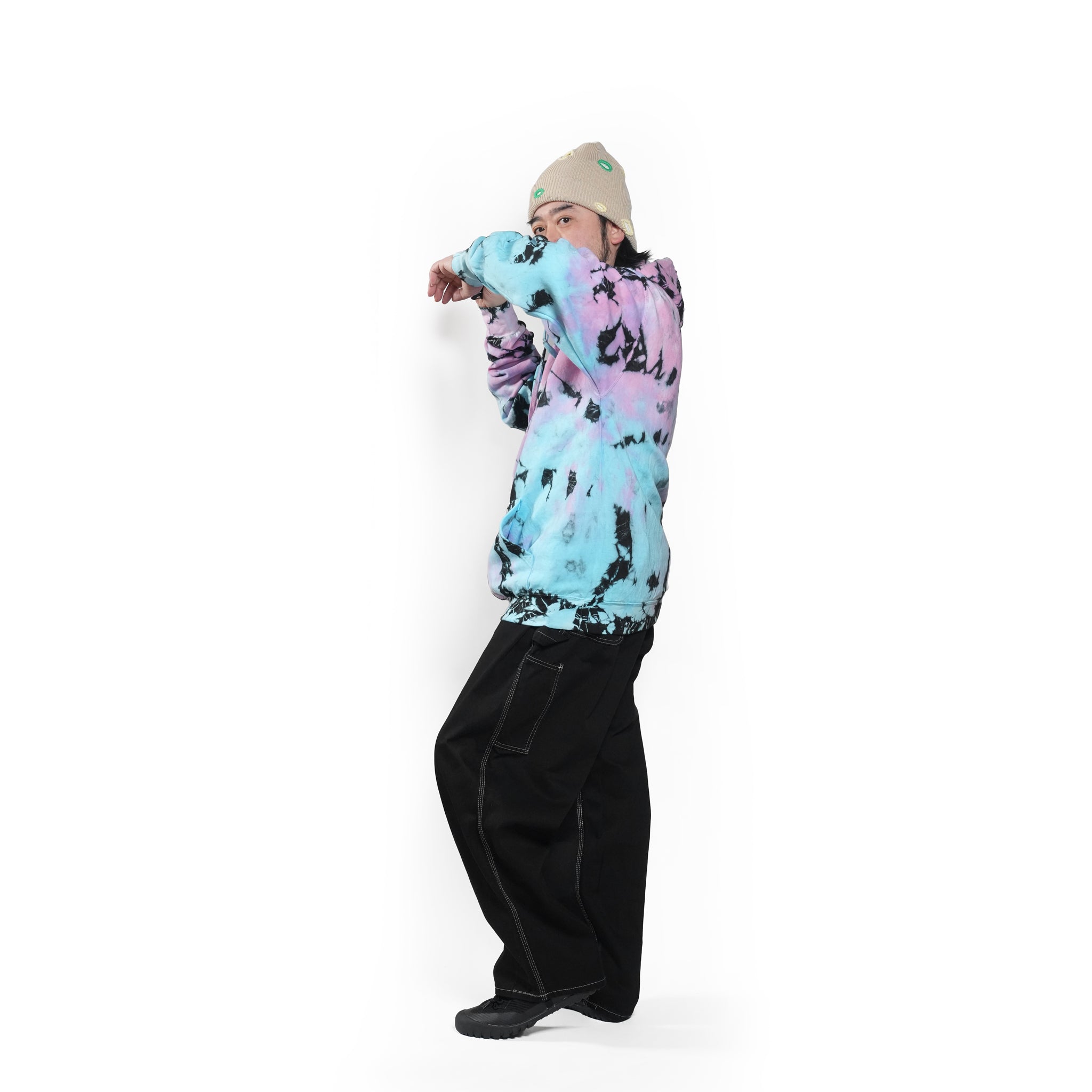 Hoodie – Cotton Candy Tie-Dye | MONITALY