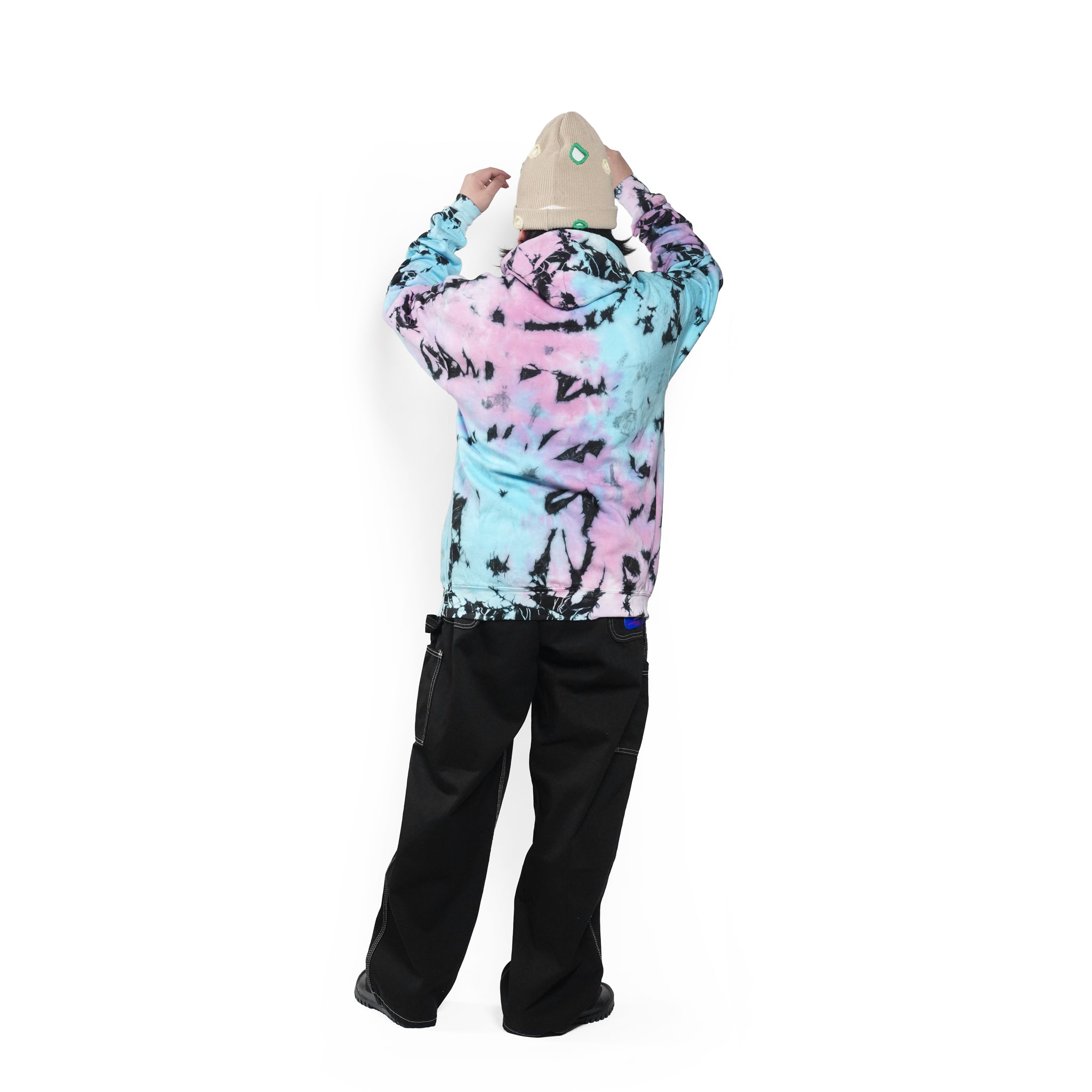 Hoodie – Cotton Candy Tie-Dye | MONITALY