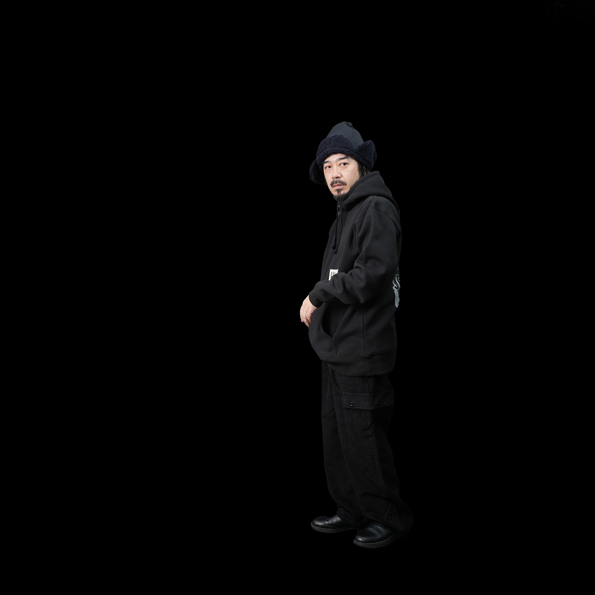 901T-1710 | QUITE PANTS | Color:IVORY / OLIVE / BLACK |【QUOLT_クオルト】