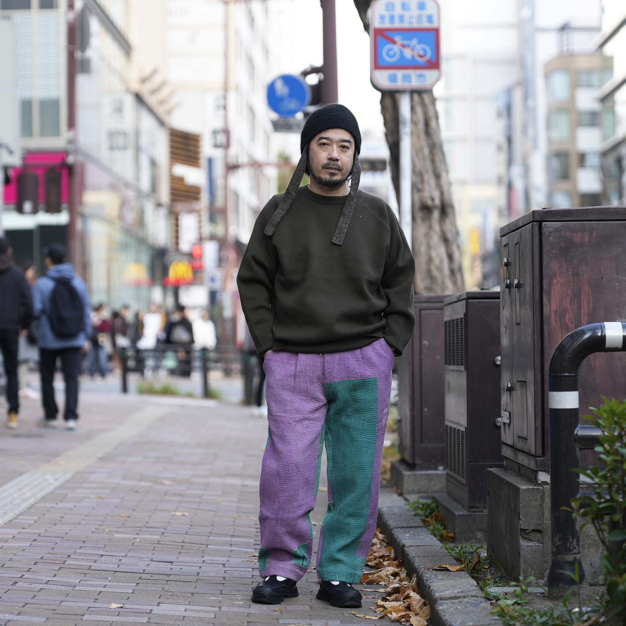 K2611204 | ACTUALLY CREW | 02-DARK OLIVE |【NASNGWAM_ナスングワム】