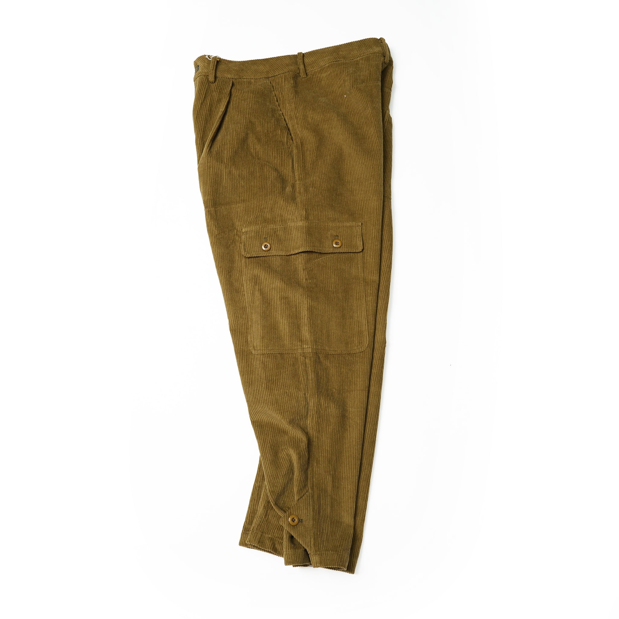 901T-1710 | QUITE PANTS | Color:IVORY / OLIVE / BLACK |【QUOLT_クオルト】