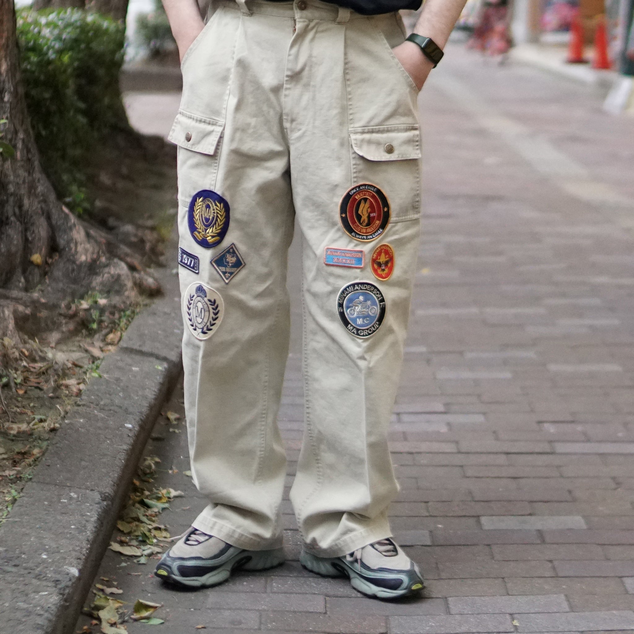 No:23#05373-2110 | Name:BUSH SCOUT ONE/TUCK-PATCHES | Color:ベージュ【MINAMI ANDERSON_ミナミアンダーソン】