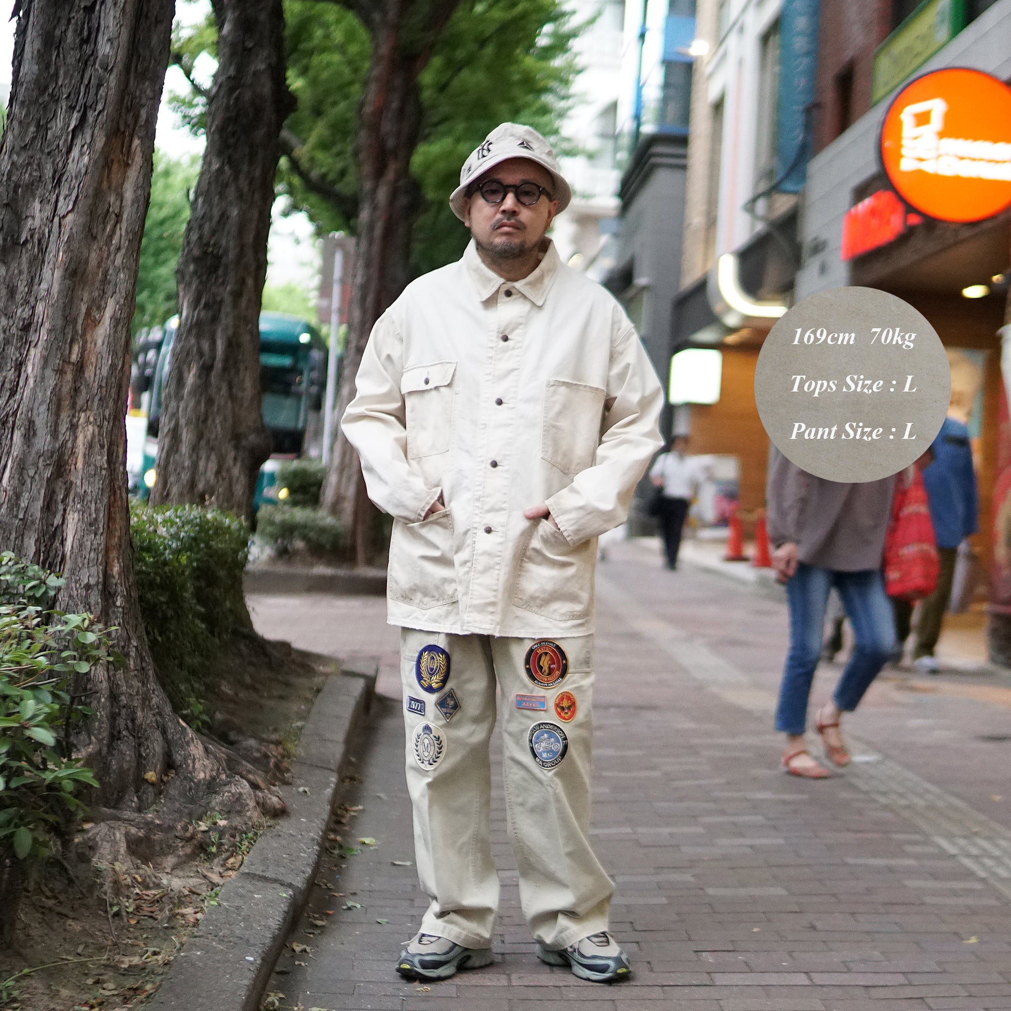 No:23#05373-2110 | Name:BUSH SCOUT ONE/TUCK-PATCHES | Color:ベージュ【MINAMI ANDERSON_ミナミアンダーソン】【archive】