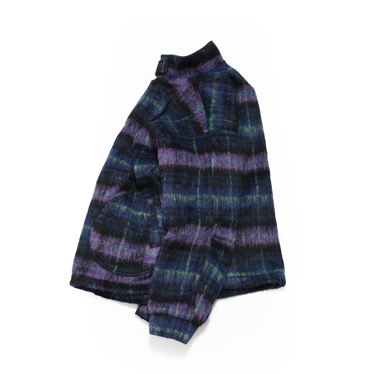 WOOLY JKT– NAVY-PURPLE | QUOLT