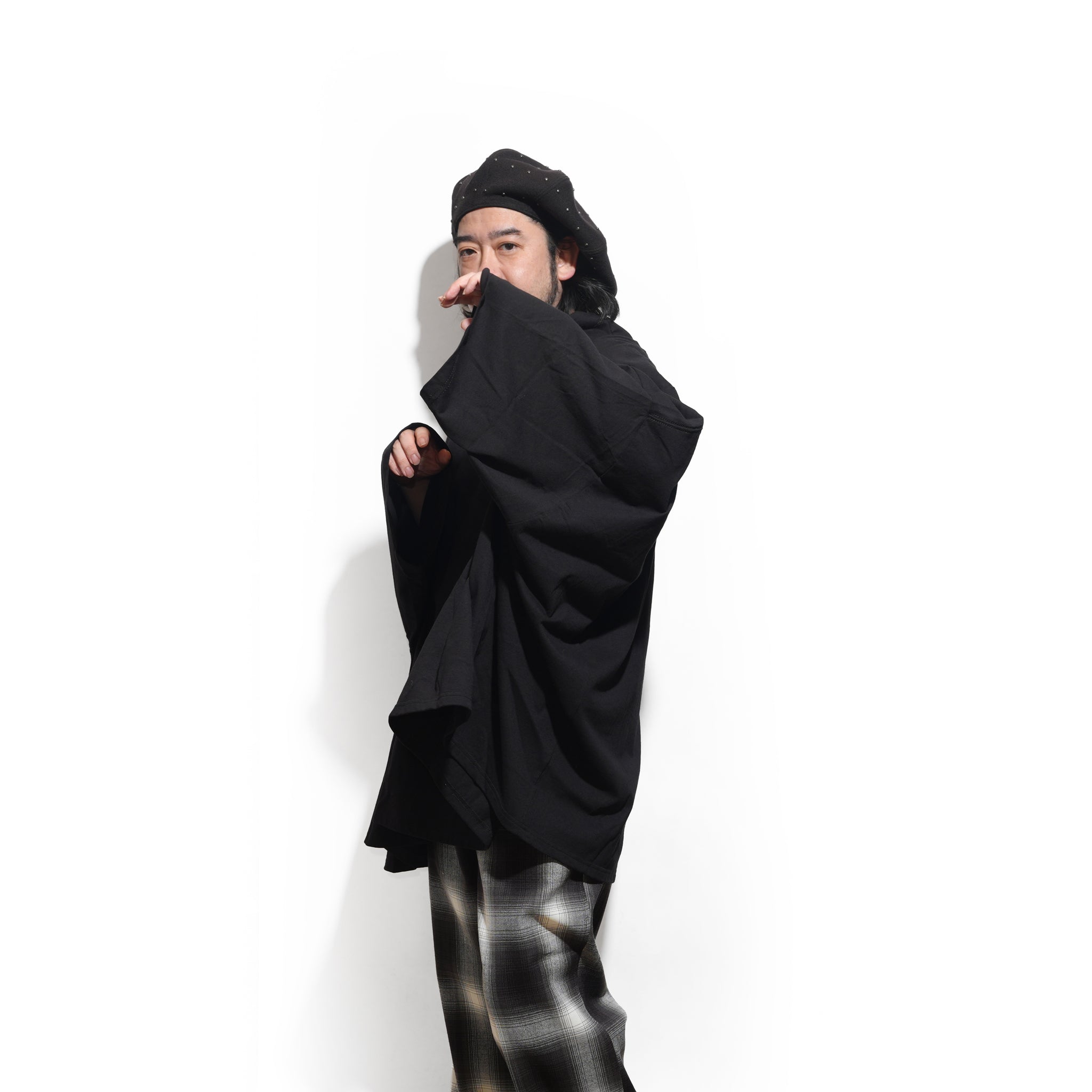 BIG P. SUPER SIZE PONCHO TEE #26SS-Po – Black | Big P Products