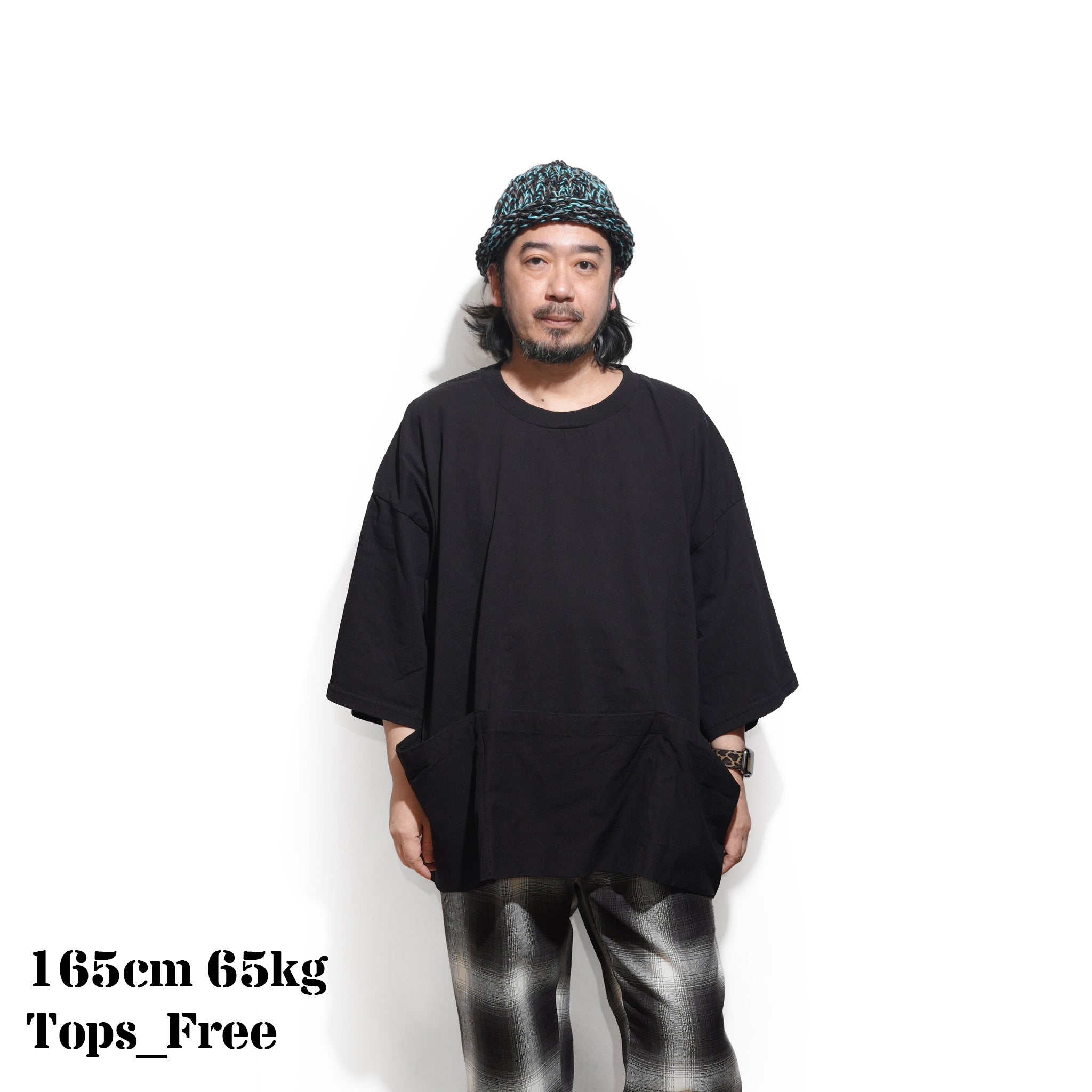 BIG P. SUPER SIZE APLON TEE #26SS-13 – Black | Big P Products