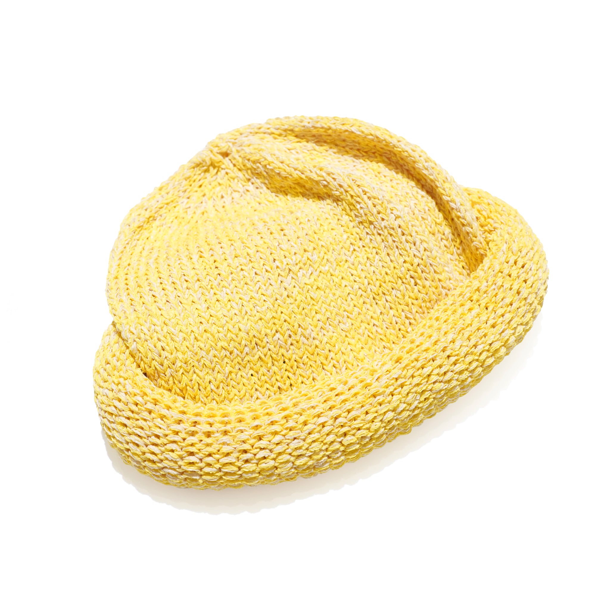 Roll Knit Cap – Yellow | INDIETRO ASSOCIATION