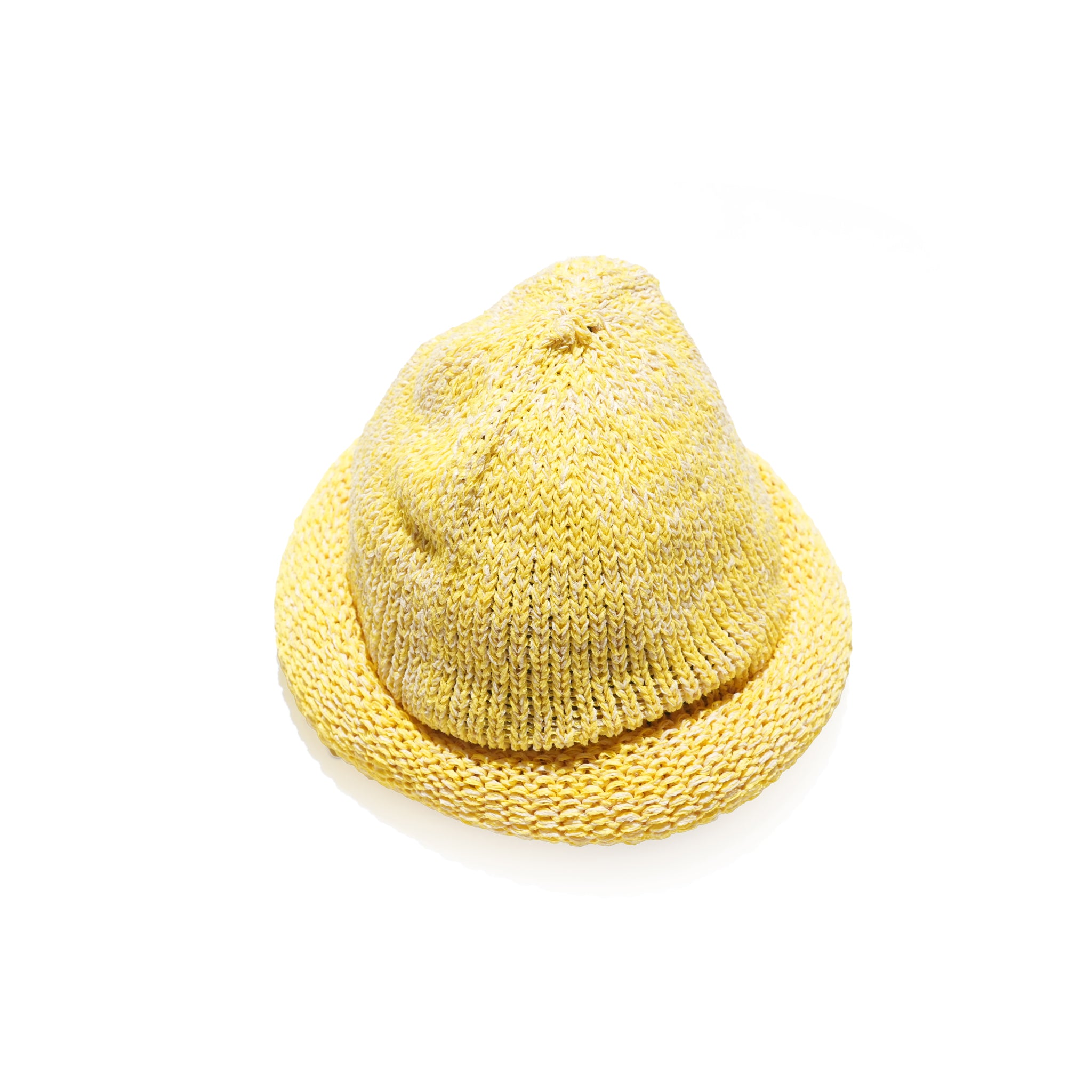 Roll Knit Cap – Yellow | IA-24-097_Yellow | INDIETRO ASSOCIATION