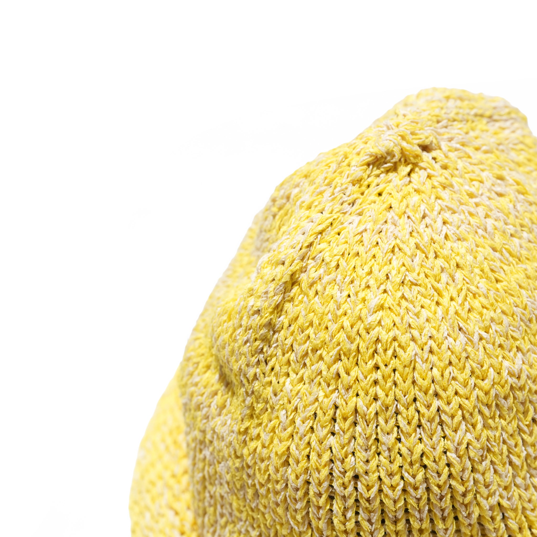 Roll Knit Cap – Yellow | INDIETRO ASSOCIATION