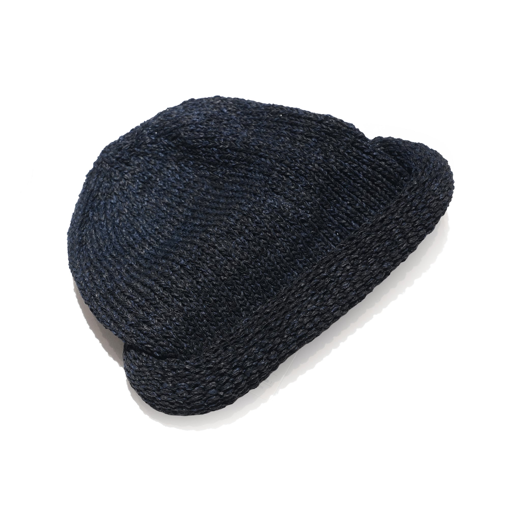 Roll Knit Cap – Black | INDIETRO ASSOCIATION