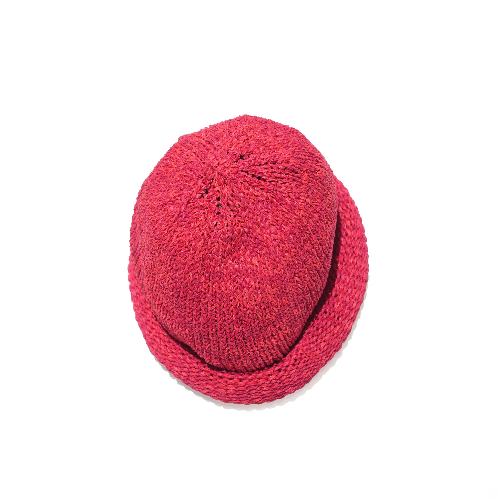 Roll Knit Cap – Red | INDIETRO ASSOCIATION