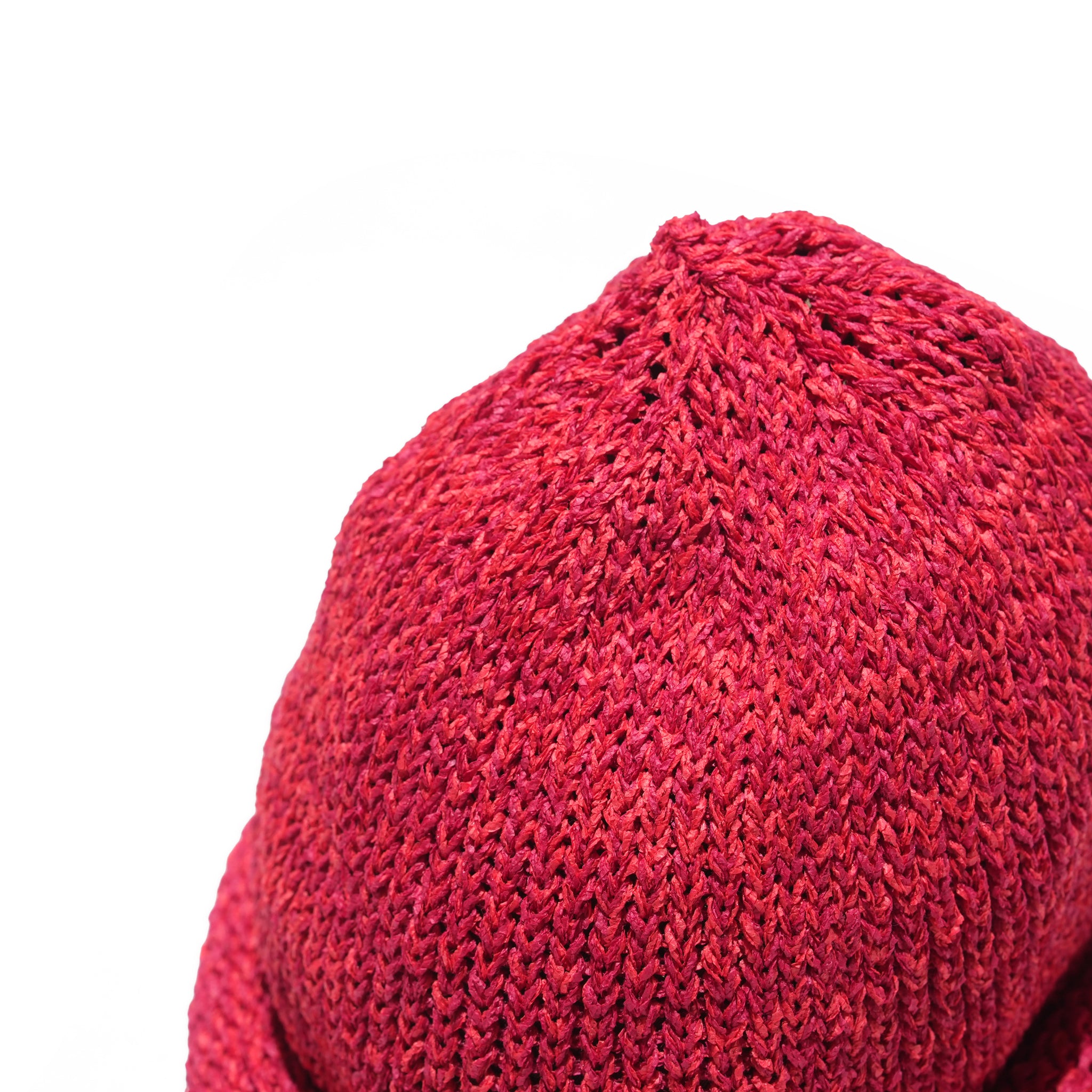Roll Knit Cap – Red | INDIETRO ASSOCIATION