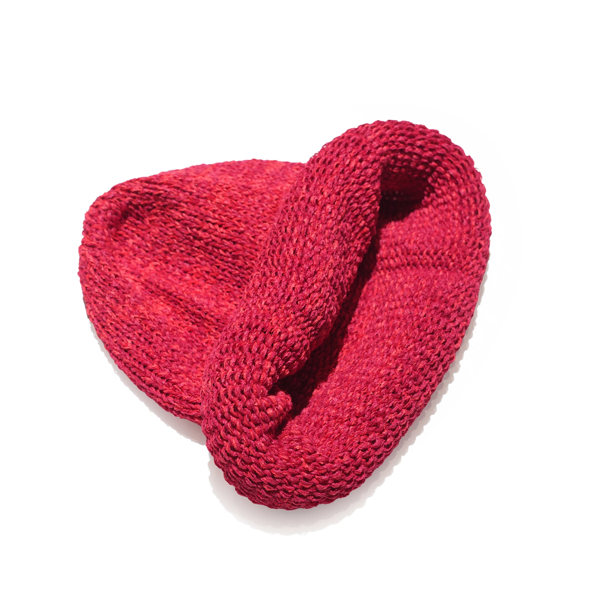 Roll Knit Cap – Red | IA-24-097_Red | INDIETRO ASSOCIATION