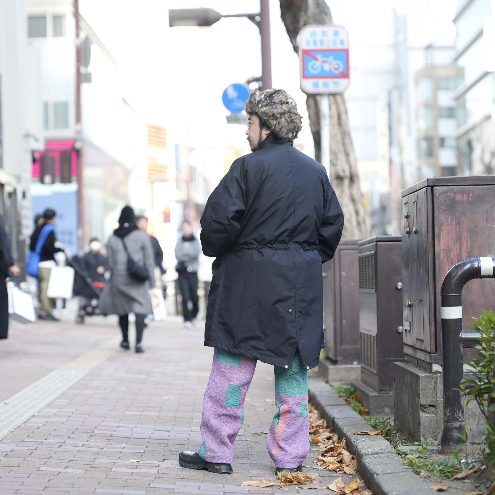 No:PH25FW-004 | Name:P.H.M. Mods Coat | Color:Black | Size:M/L【POWDERHORN MOUNTAINEERING_パウダーホーンマウンテニアリング】