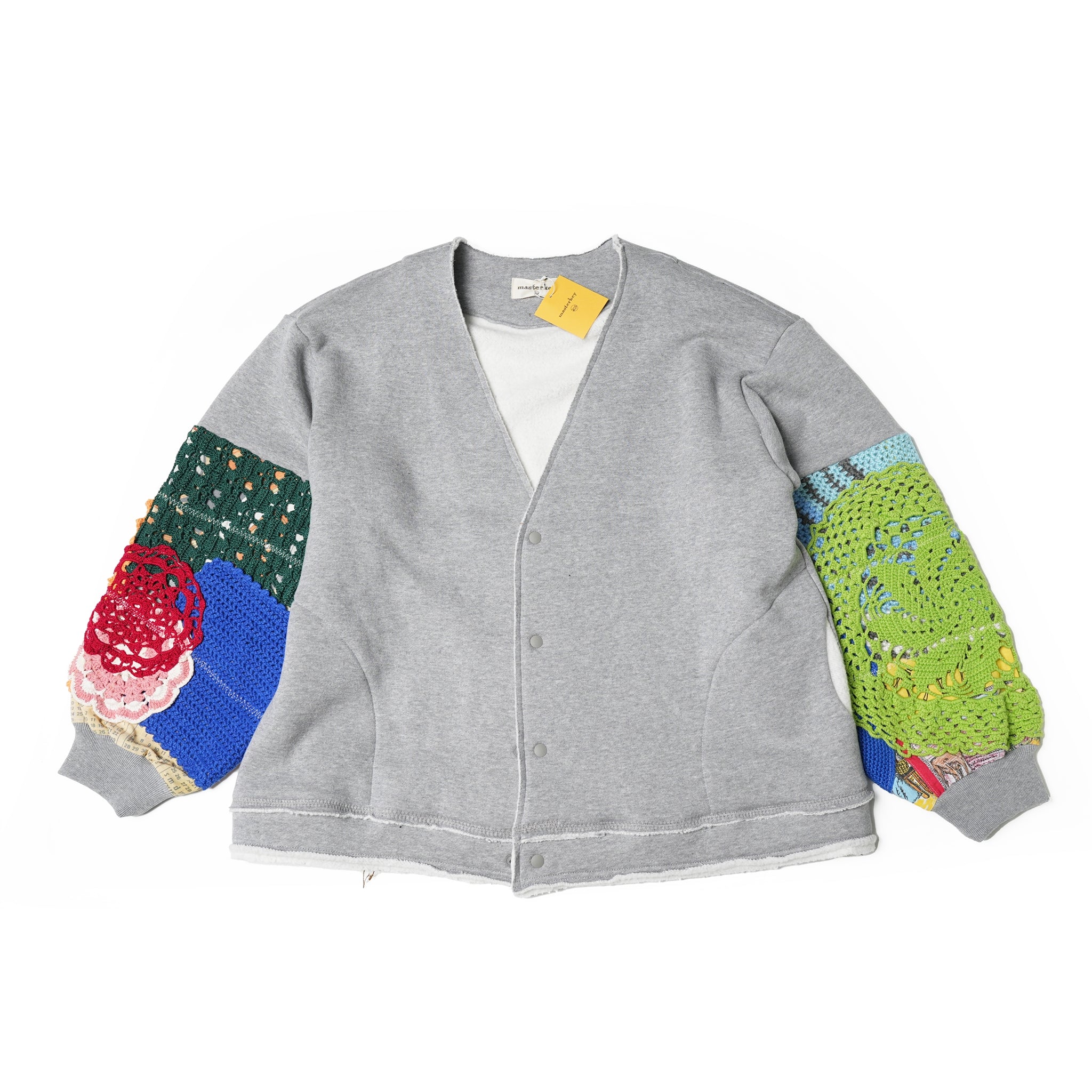 CROCHET-CARDIGAN – Gry_A | Size:1 | MASTERKEY