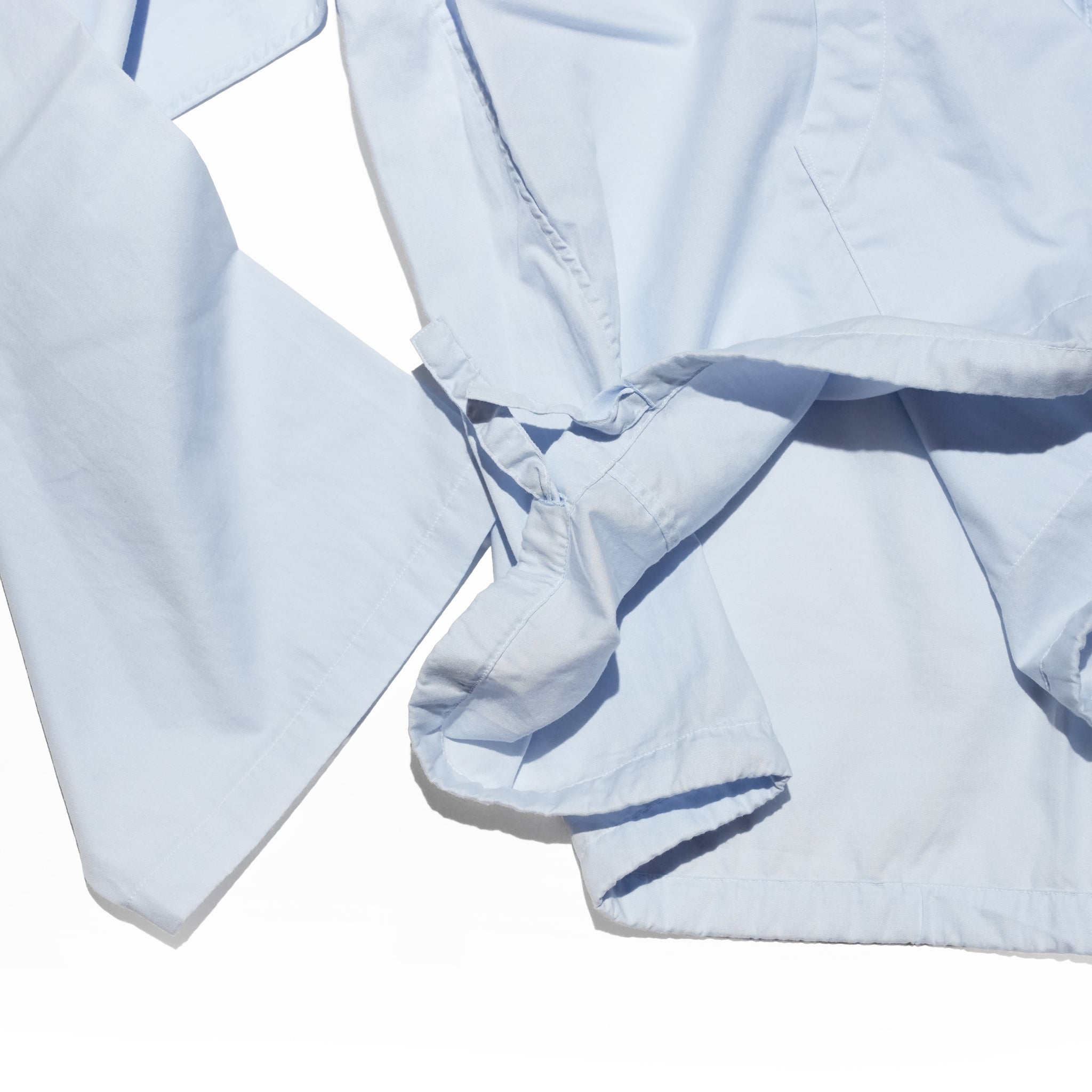 SHIRT PARKA- DYED BROAD – Blue | CATTA SHIRTS