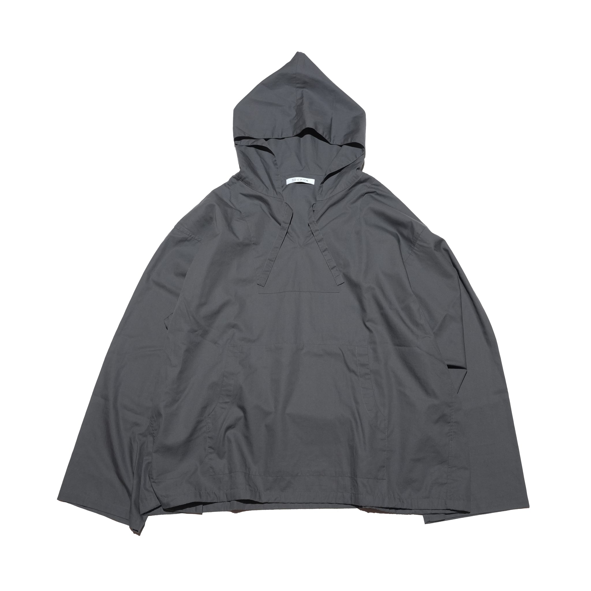 SHIRT PARKA- DYED BROAD – Grey | SHPK-01_Grey|CATTA SHIRTS