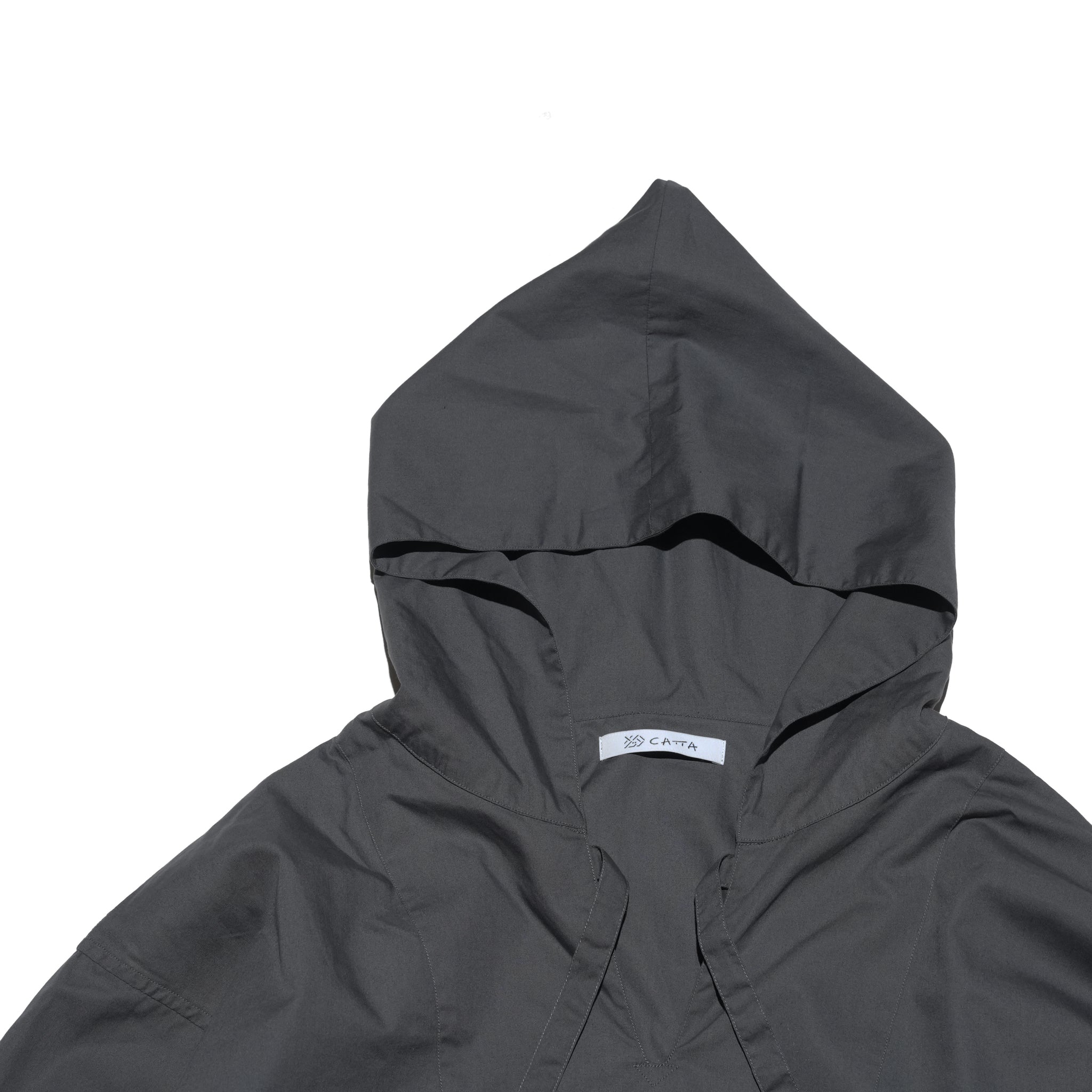 SHIRT PARKA- DYED BROAD – Grey | SHPK-01_Grey|CATTA SHIRTS