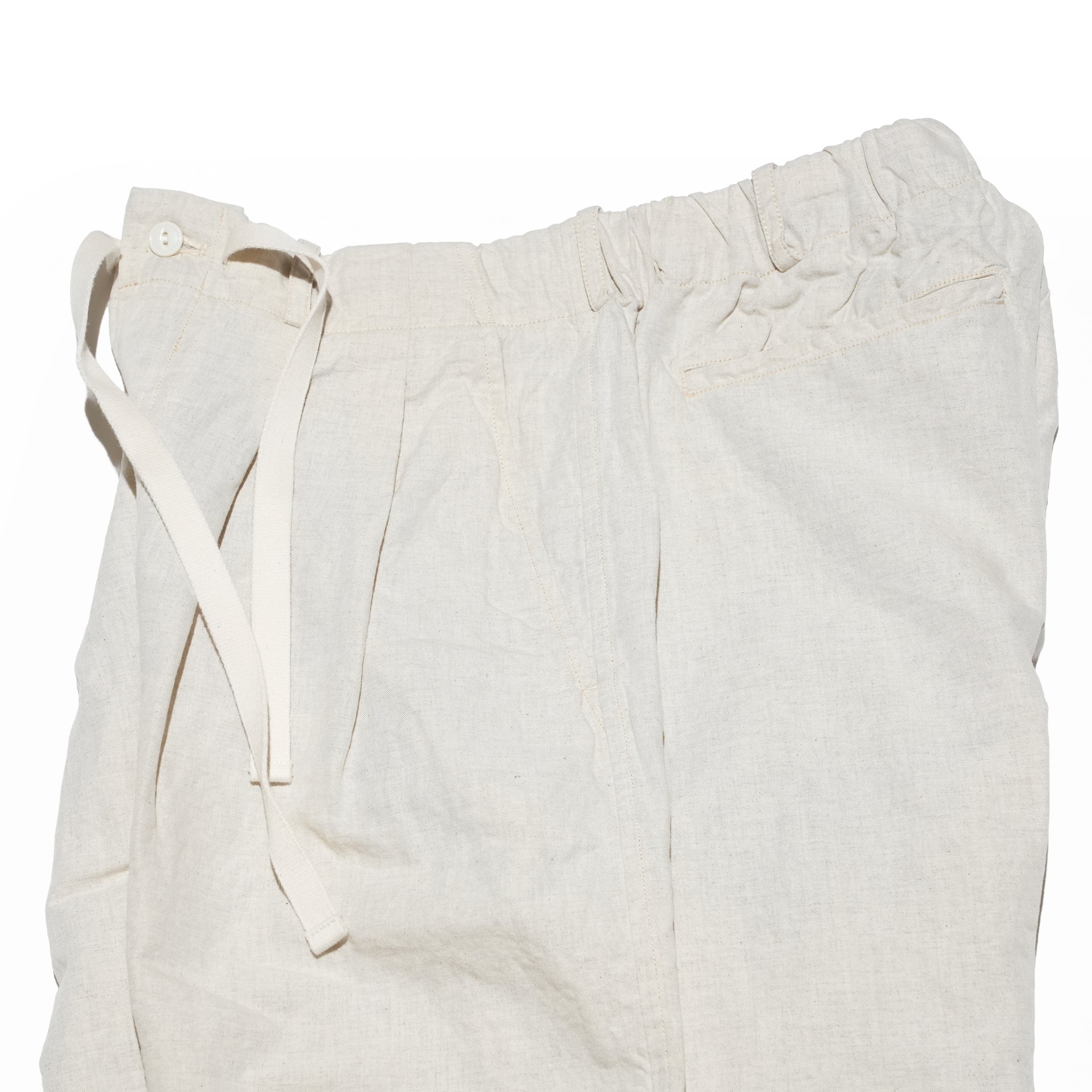 BAGS EASY WIDE PANTS-CHAMBRAY – Ecru | CATTA SHIRTS
