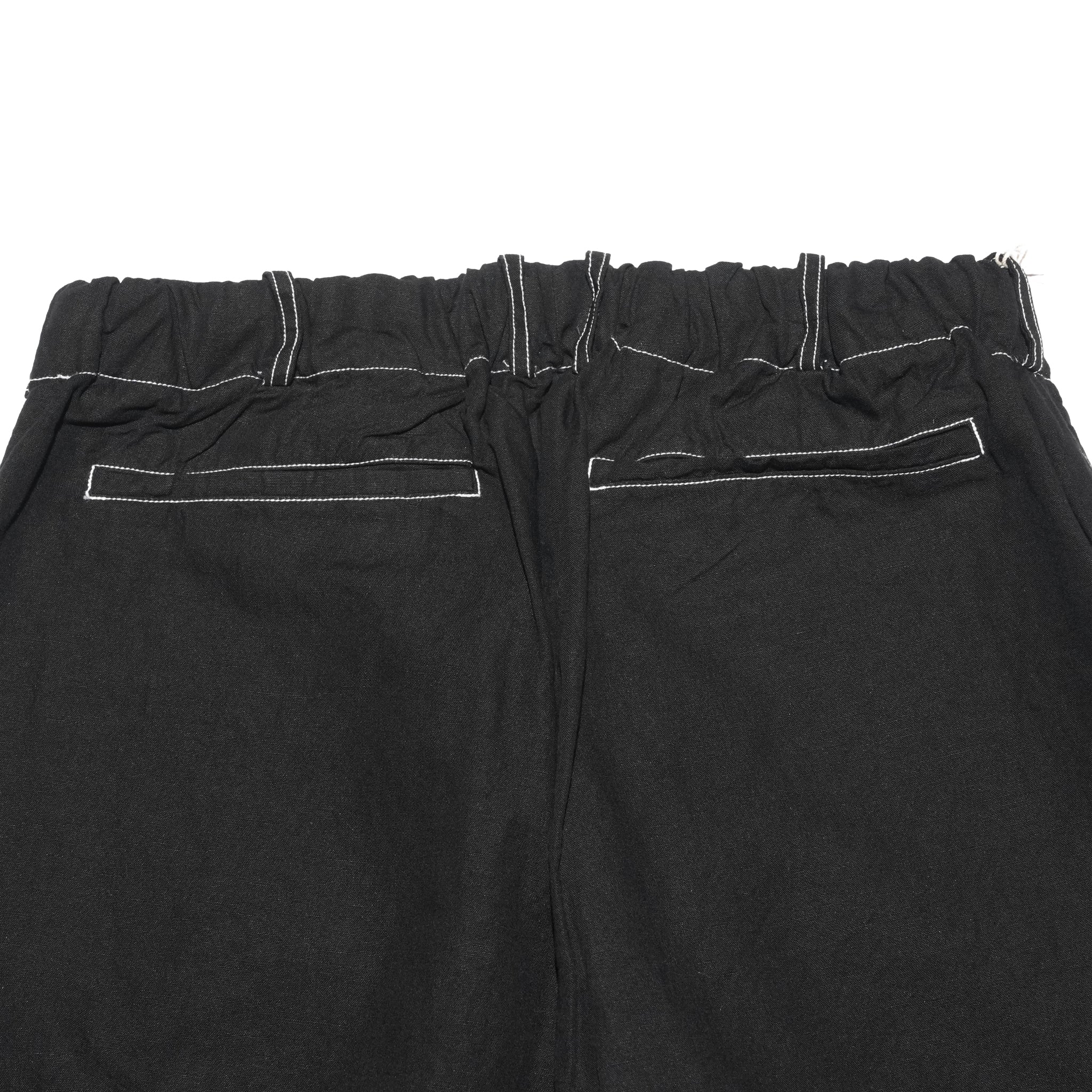 BAGS EASY WIDE PANTS-CHAMBRAY – Black | BE-02_Black|CATTA SHIRTS