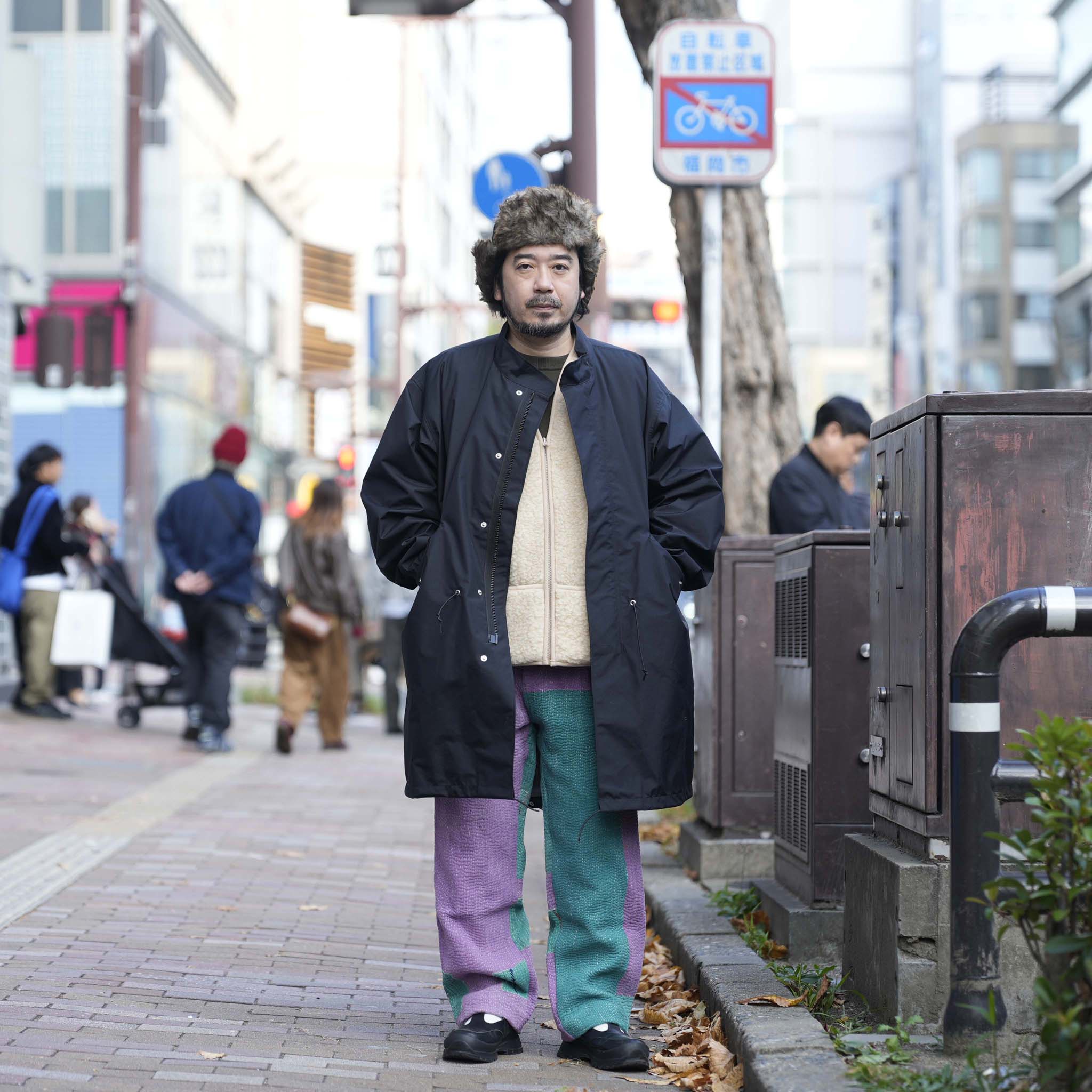 No:PH25FW-004 | Name:P.H.M. Mods Coat | Color:Black | Size:M/L【POWDERHORN MOUNTAINEERING_パウダーホーンマウンテニアリング】