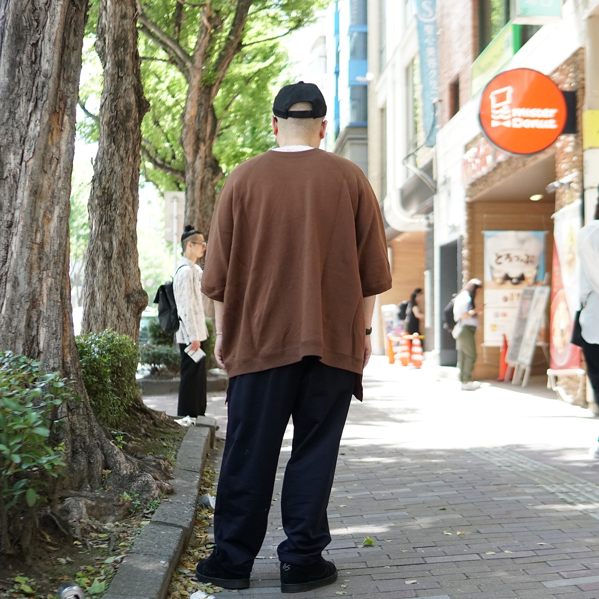 No:tb-sw0202_brwon | Name:ALL ROUND TRAINER S/S | Color:Brown【TRAINERBOYS_トレーナーボーイズ】
