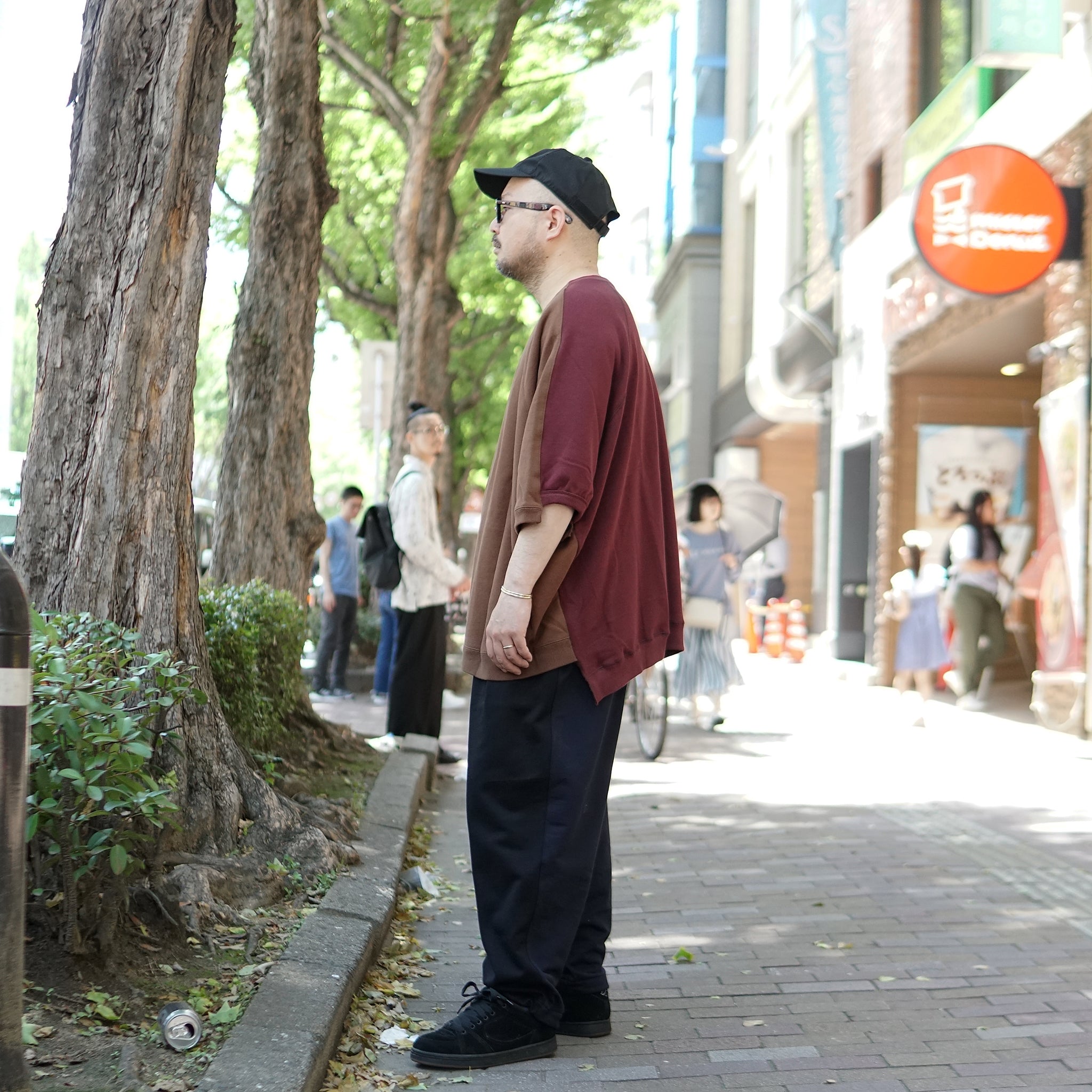 No:tb-sw0202_brwon | Name:ALL ROUND TRAINER S/S | Color:Brown【TRAINERBOYS_トレーナーボーイズ】