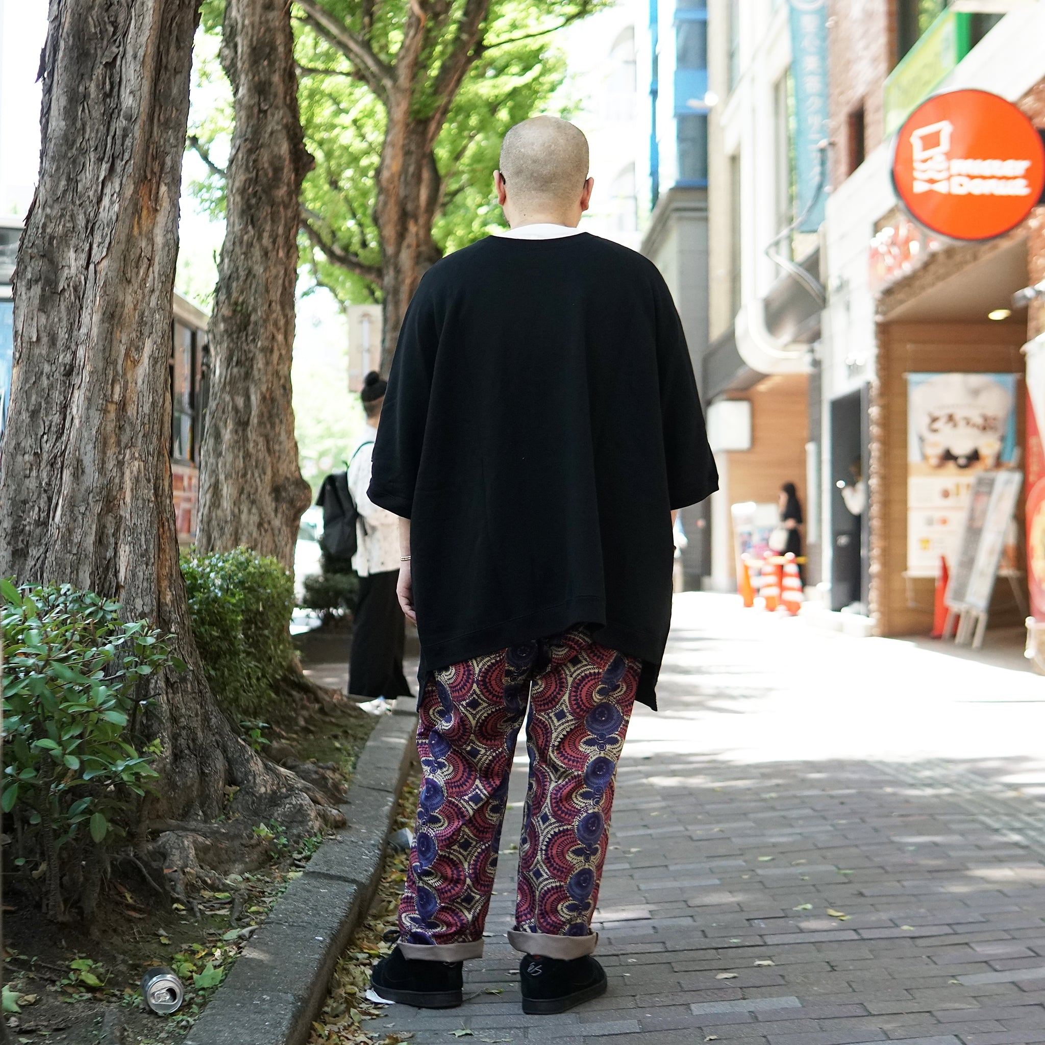 No:tb-sw0202_Black | Name:ALL ROUND TRAINER S/S | Color:Black【TRAINERBOYS_トレーナーボーイズ】
