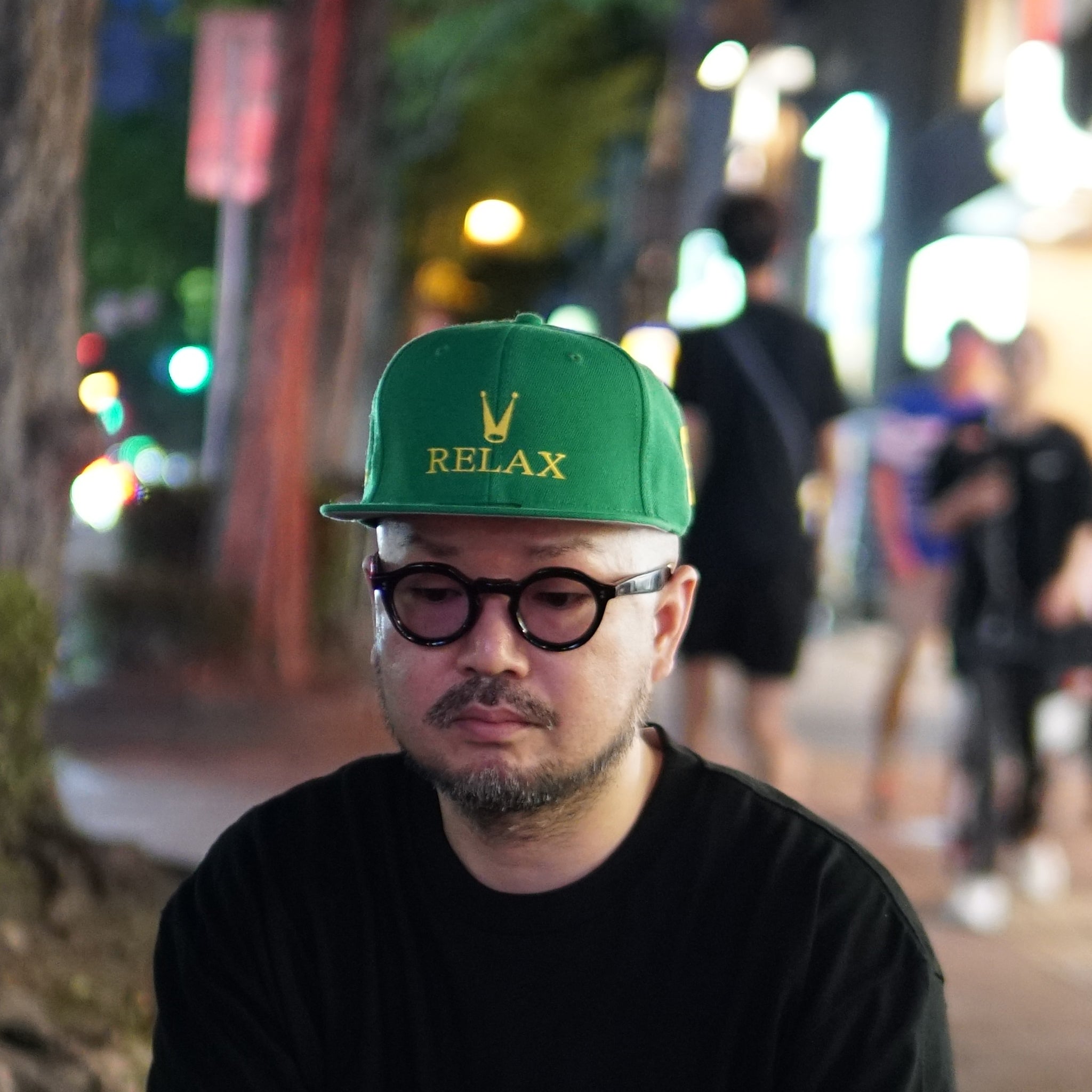 No:VOO-SPG-126 | Name:3P Cap | Color:Black/Green【VOO_ヴォー】