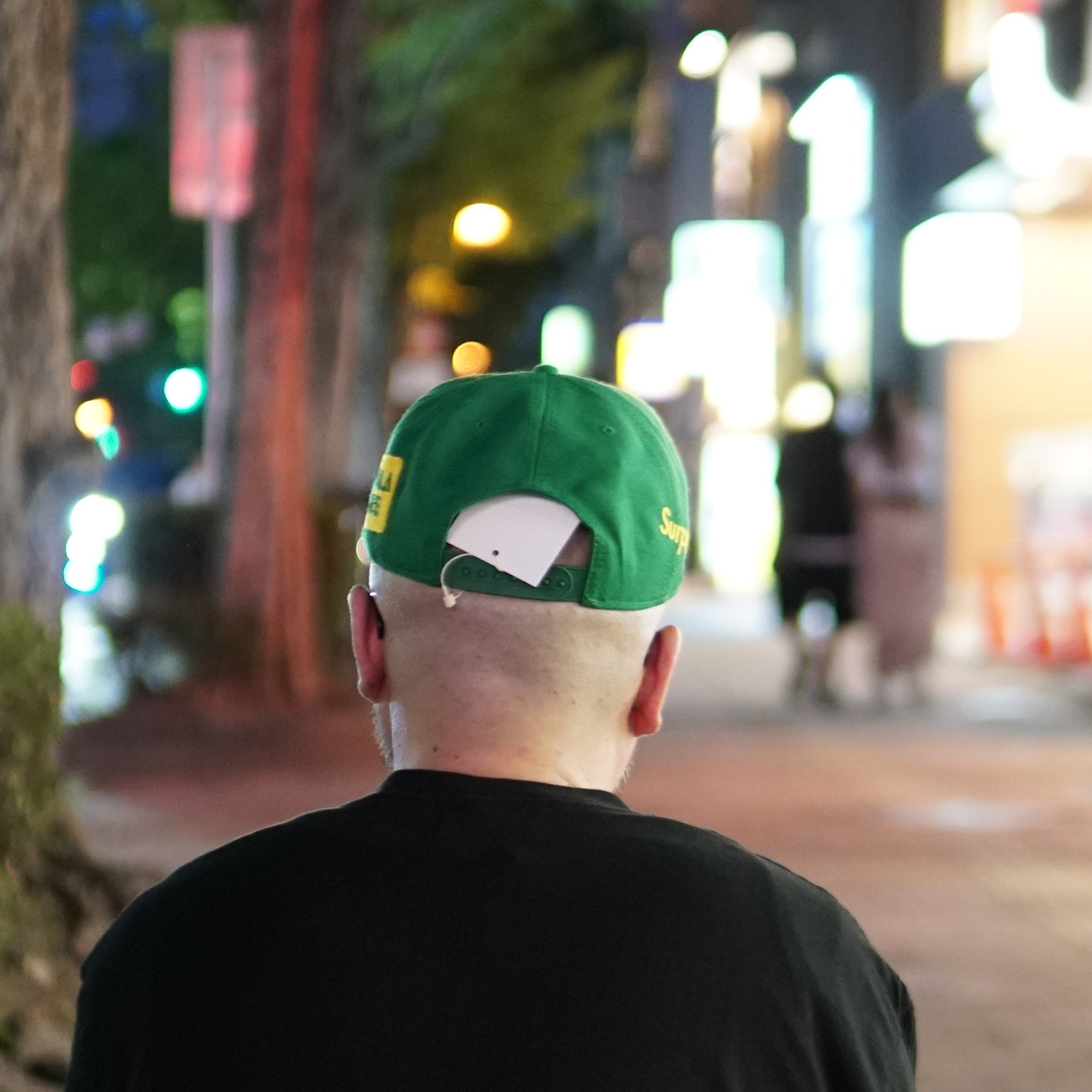 No:VOO-SPG-126 | Name:3P Cap | Color:Black/Green【VOO_ヴォー】
