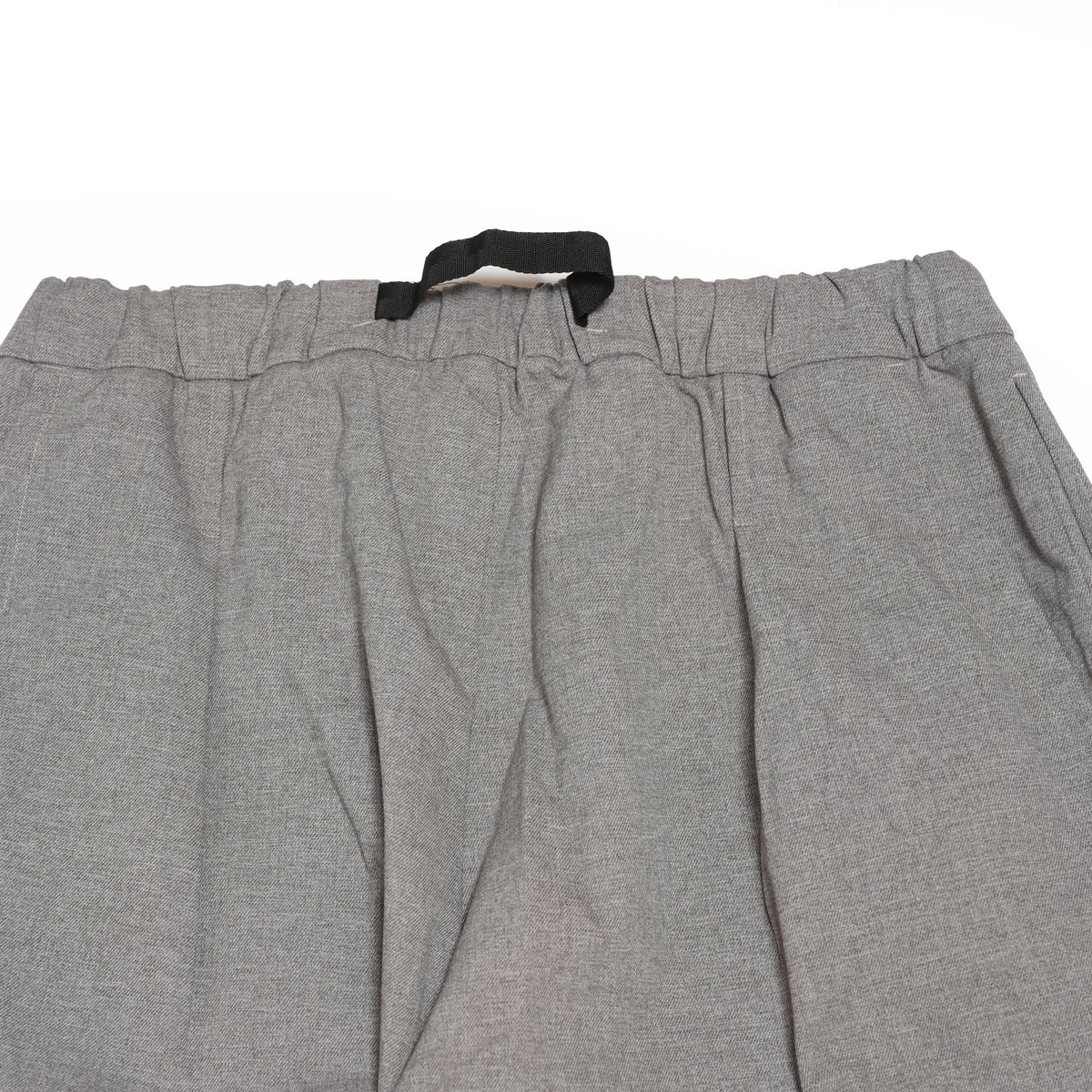 Tech Wool Cropped Easy Pants ※Made In JAPAN – Gray | NORBIT