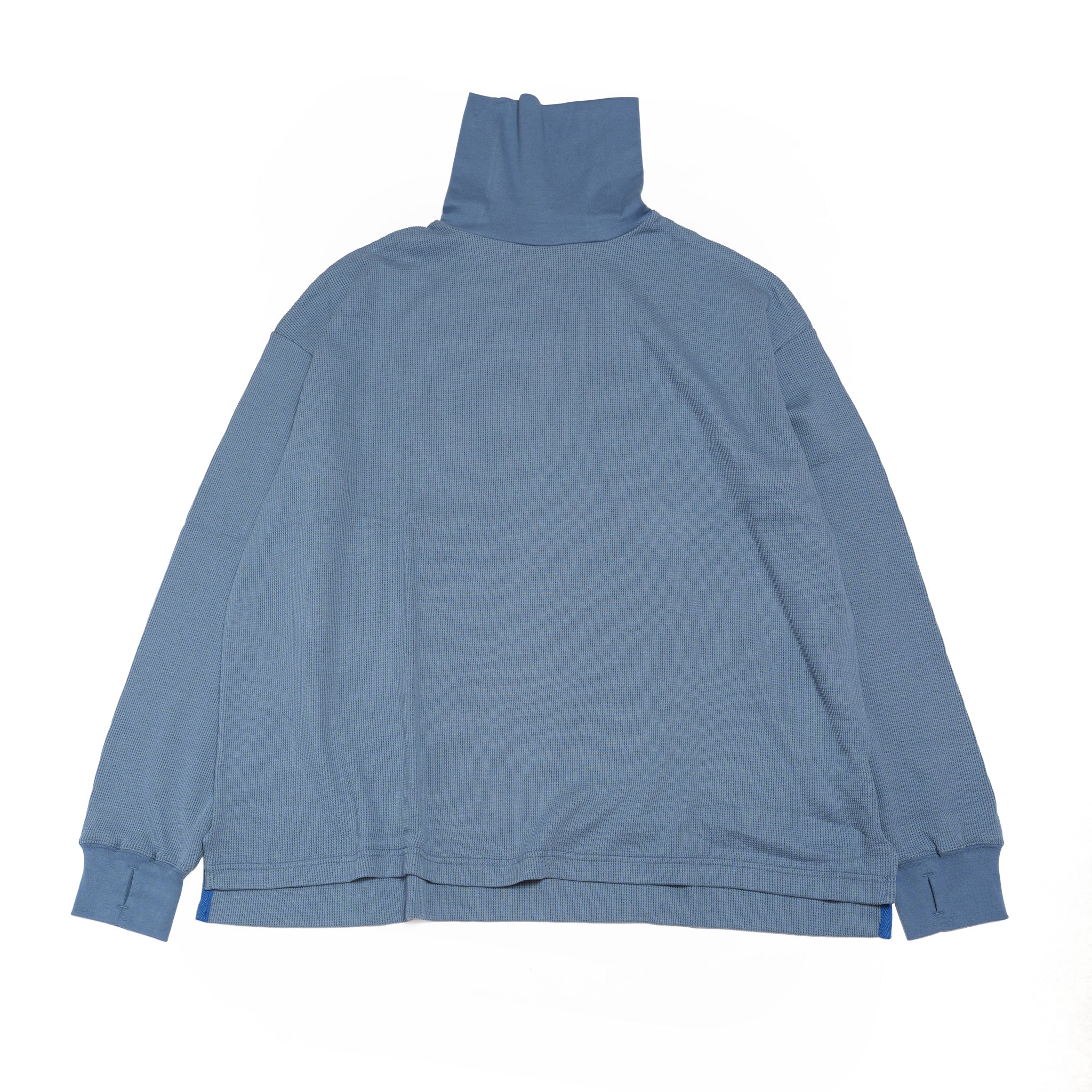 Turtleneck Knit ※Made In JAPAN – Blue | NORBIT