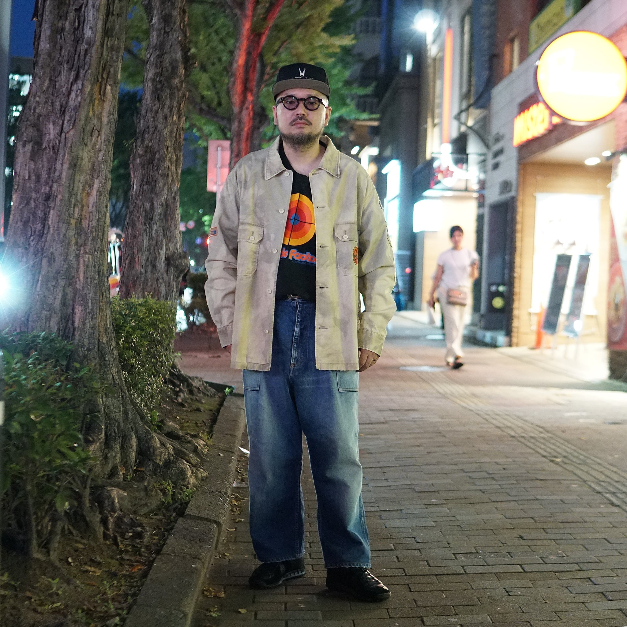 23#01373-6110 | BOYSCOUT SHIRTS-PATCHES | Color:ベージュ【MINAMI ANDERSON_ミナミアンダーソン】