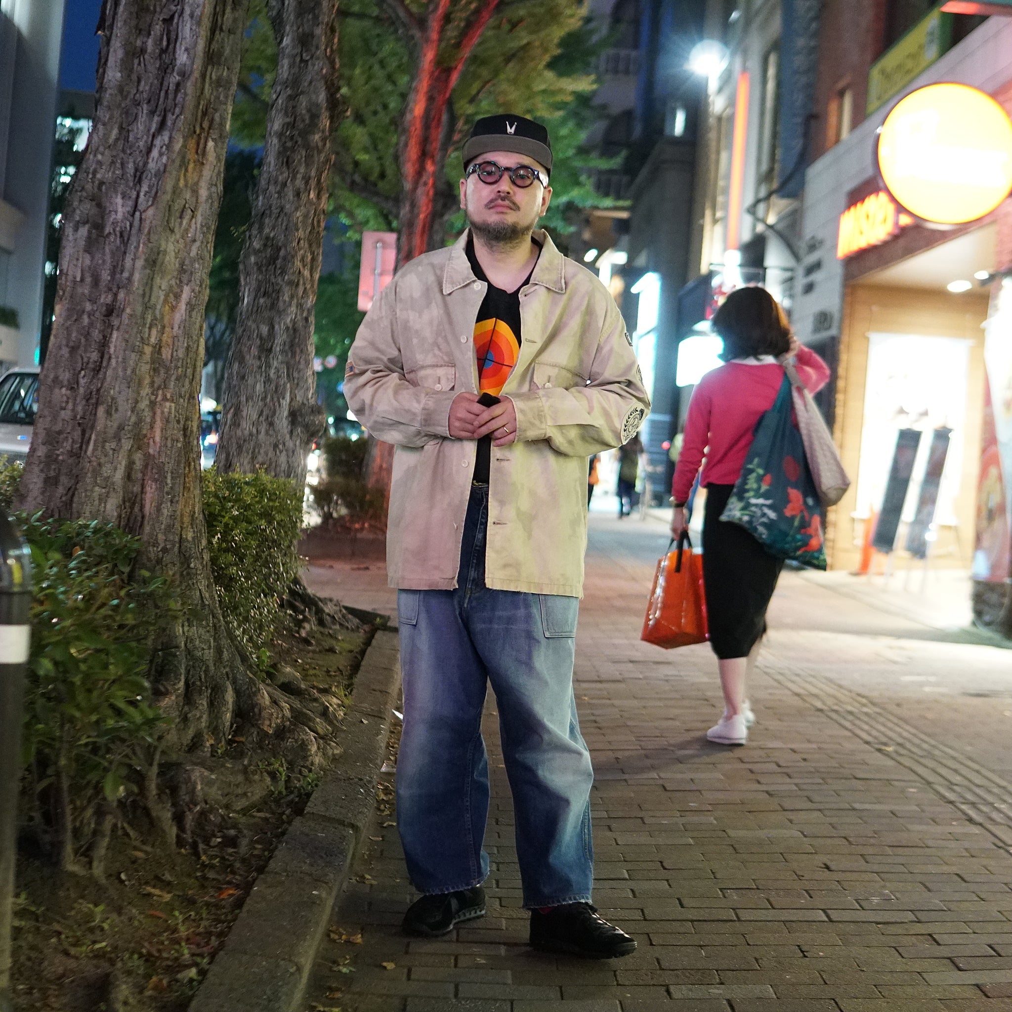 23#01373-6110 | BOYSCOUT SHIRTS-PATCHES | Color:ベージュ【MINAMI ANDERSON_ミナミアンダーソン】