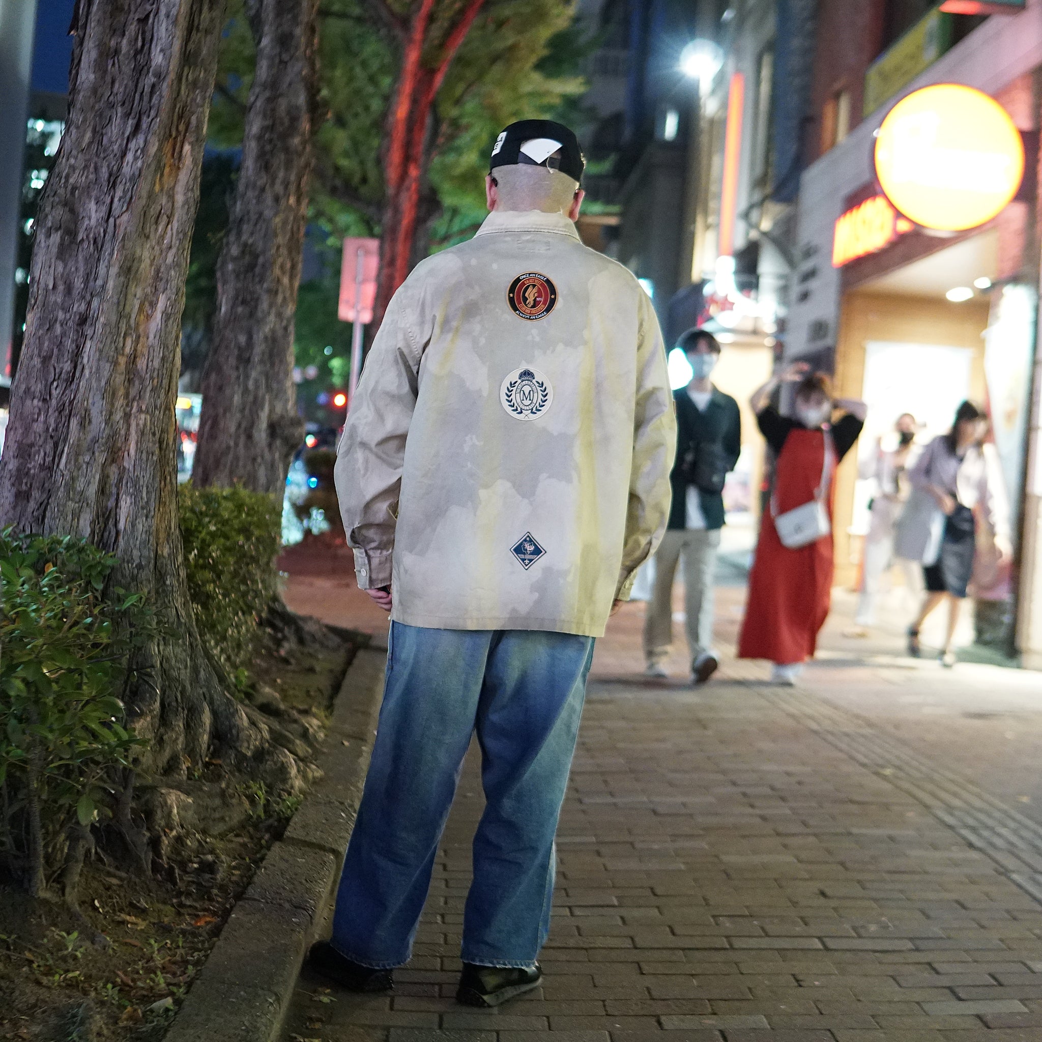 23#01373-6110 | BOYSCOUT SHIRTS-PATCHES | Color:ベージュ【MINAMI ANDERSON_ミナミアンダーソン】